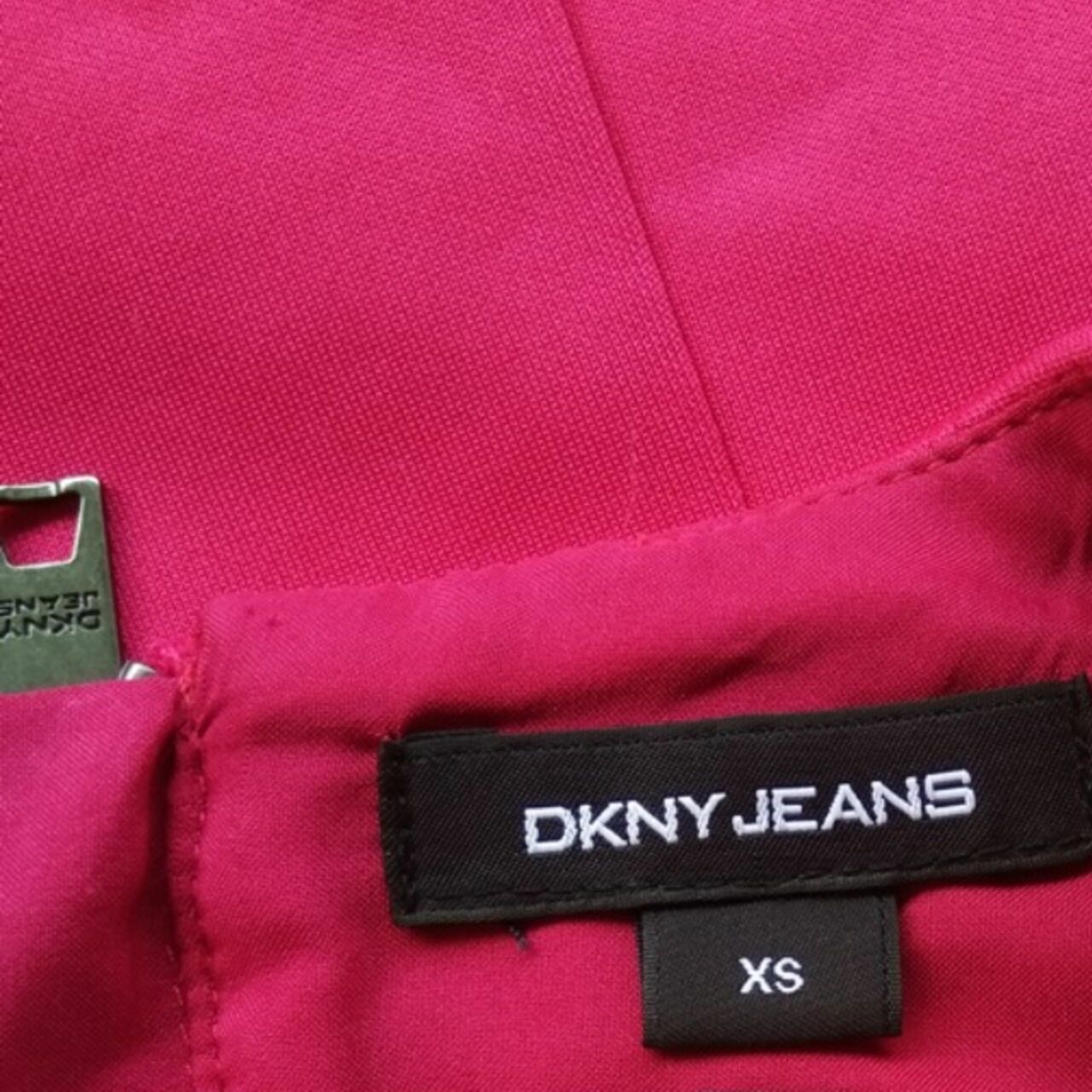 Dkny Jeans Pink Sleeveless Lasercut