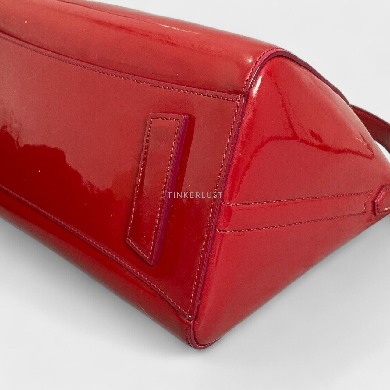 Givenchy Antigona Red Patent Leather SHW Satchel