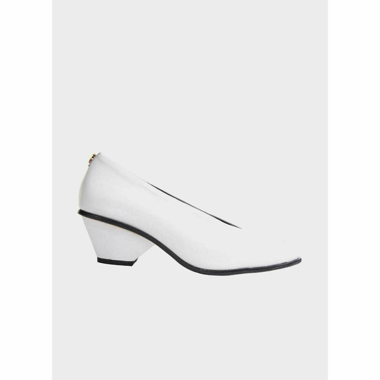 Ella & Glo White Heels