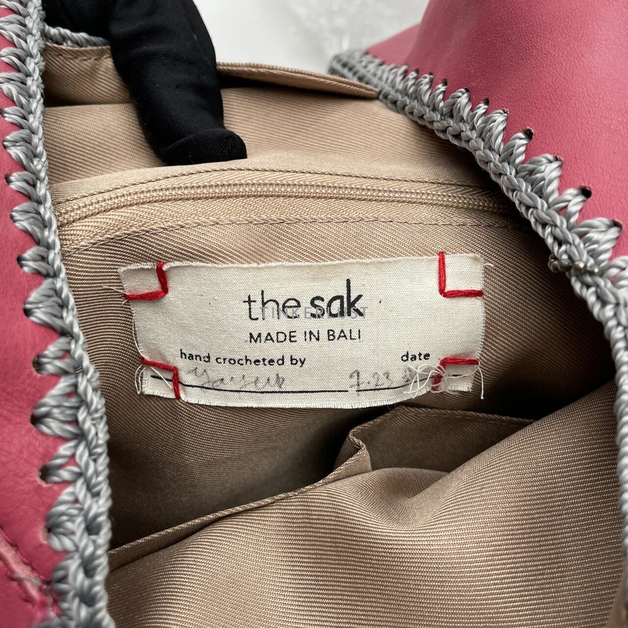 The Sak Dark Pink & Multi Tote Bag