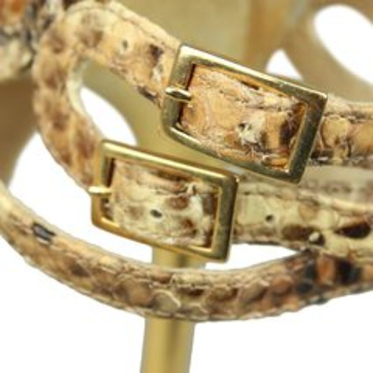 Jimmy Choo Strappy Lizard Heels