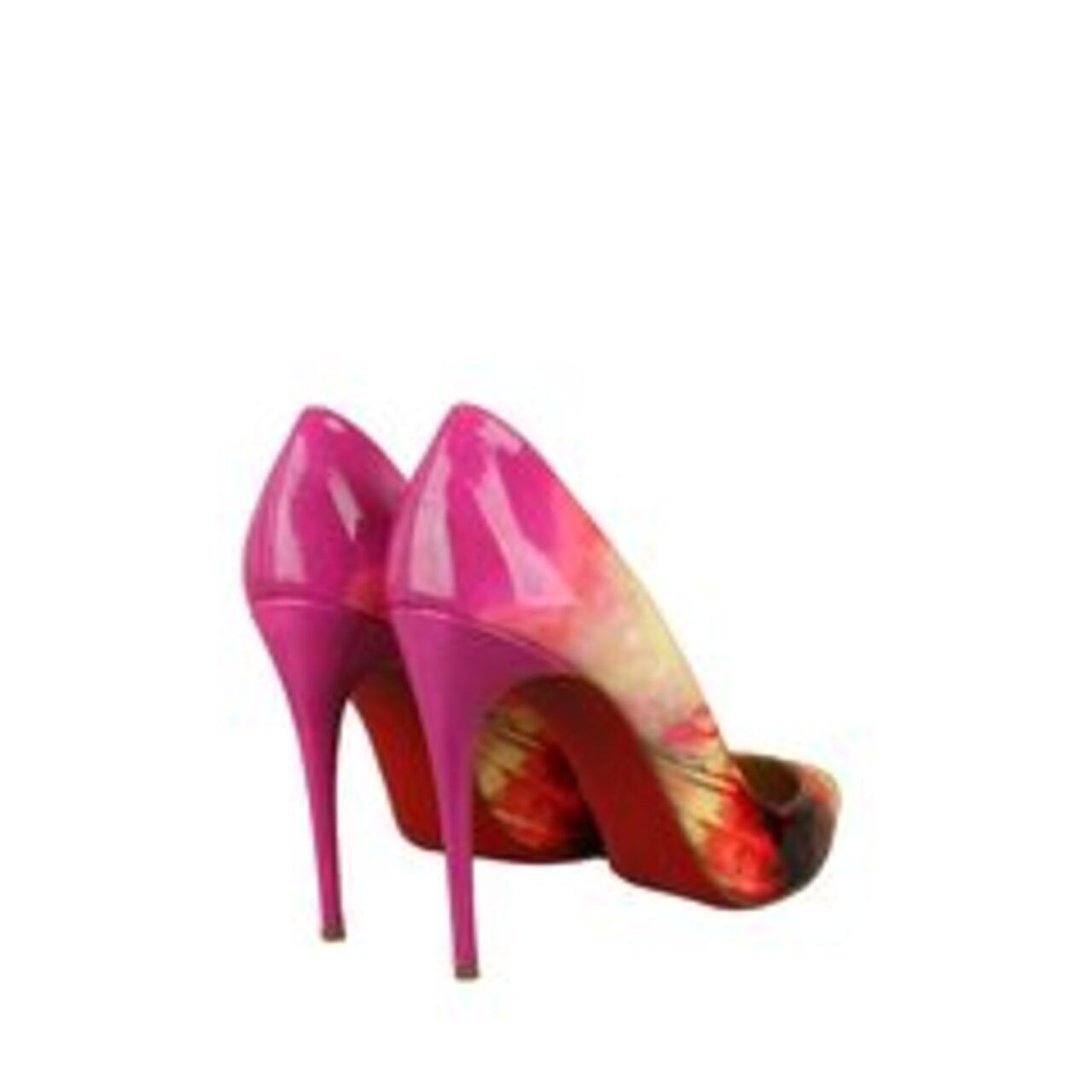 Christian Louboutin Pigalle Follies 100mm Tie Dye Pump Heels