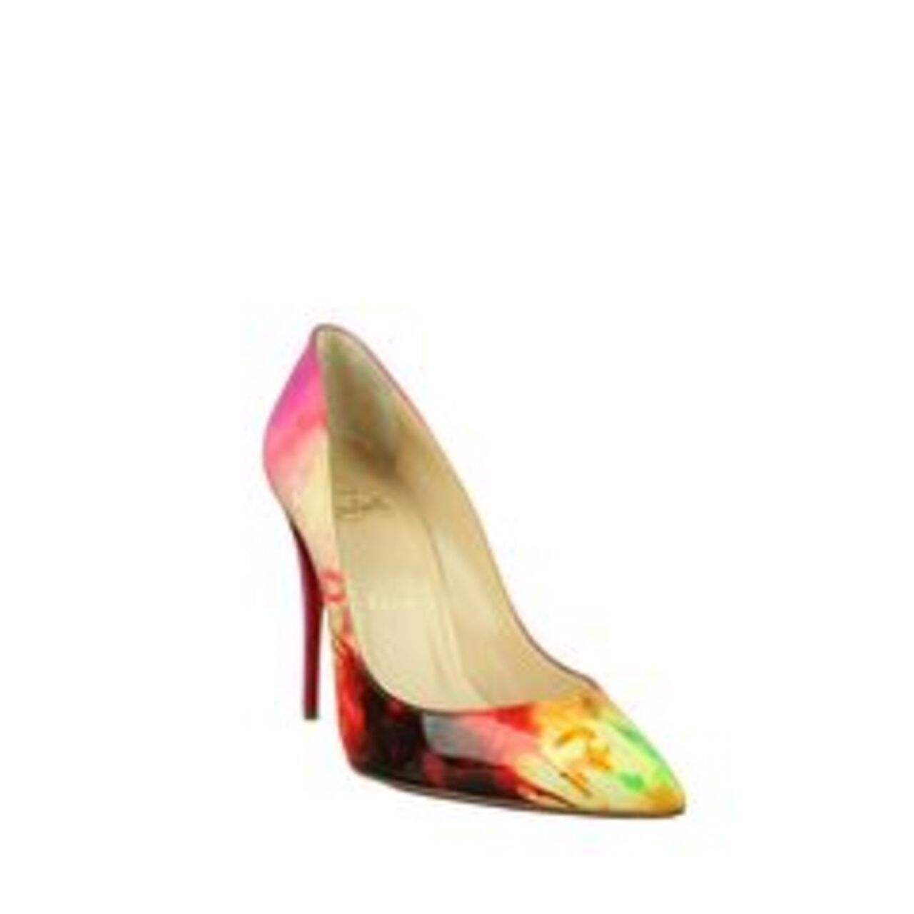 Christian Louboutin Pigalle Follies 100mm Tie Dye Pump Heels