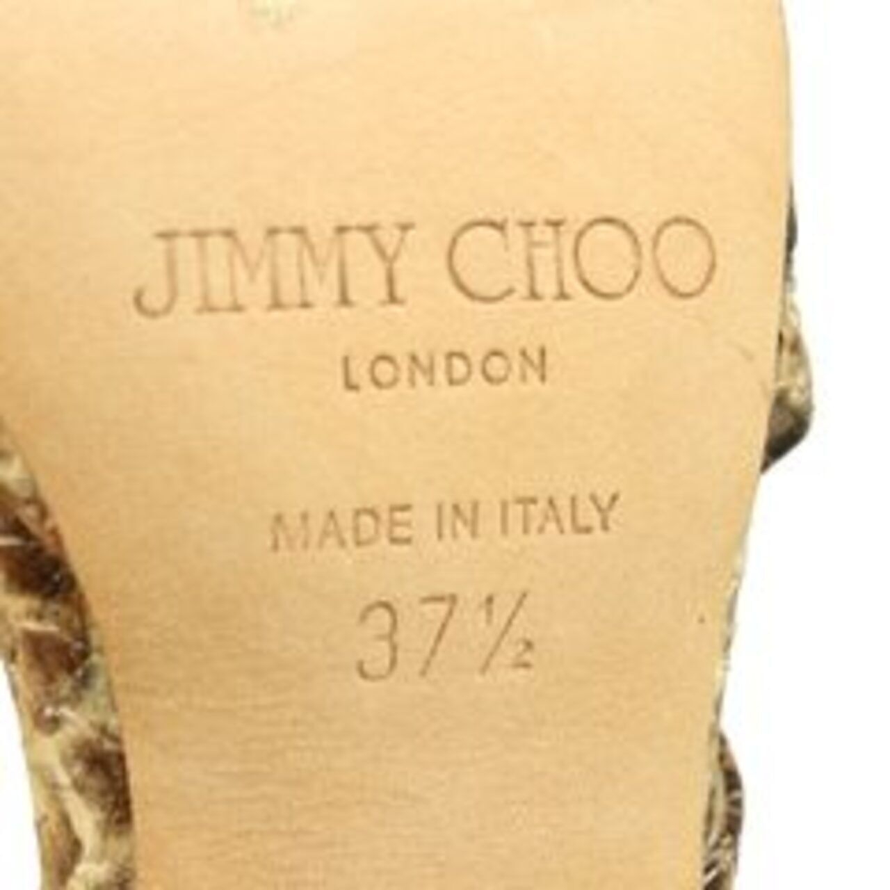 Jimmy Choo Strappy Lizard Heels