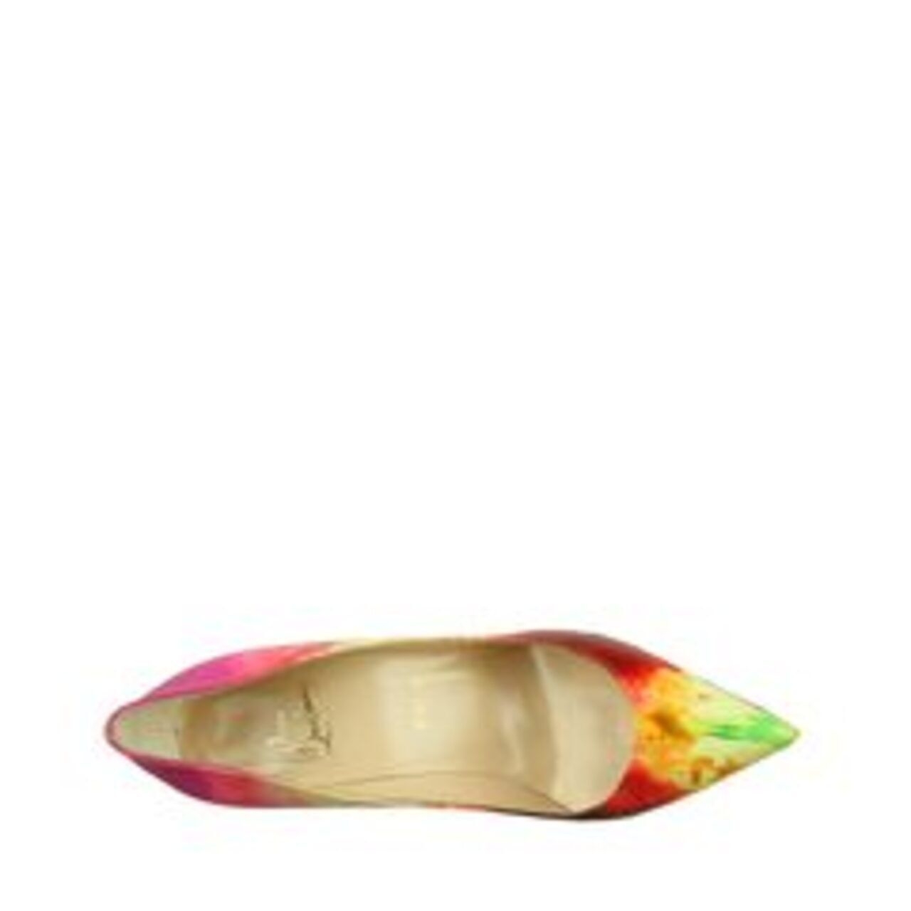 Christian Louboutin Pigalle Follies 100mm Tie Dye Pump Heels