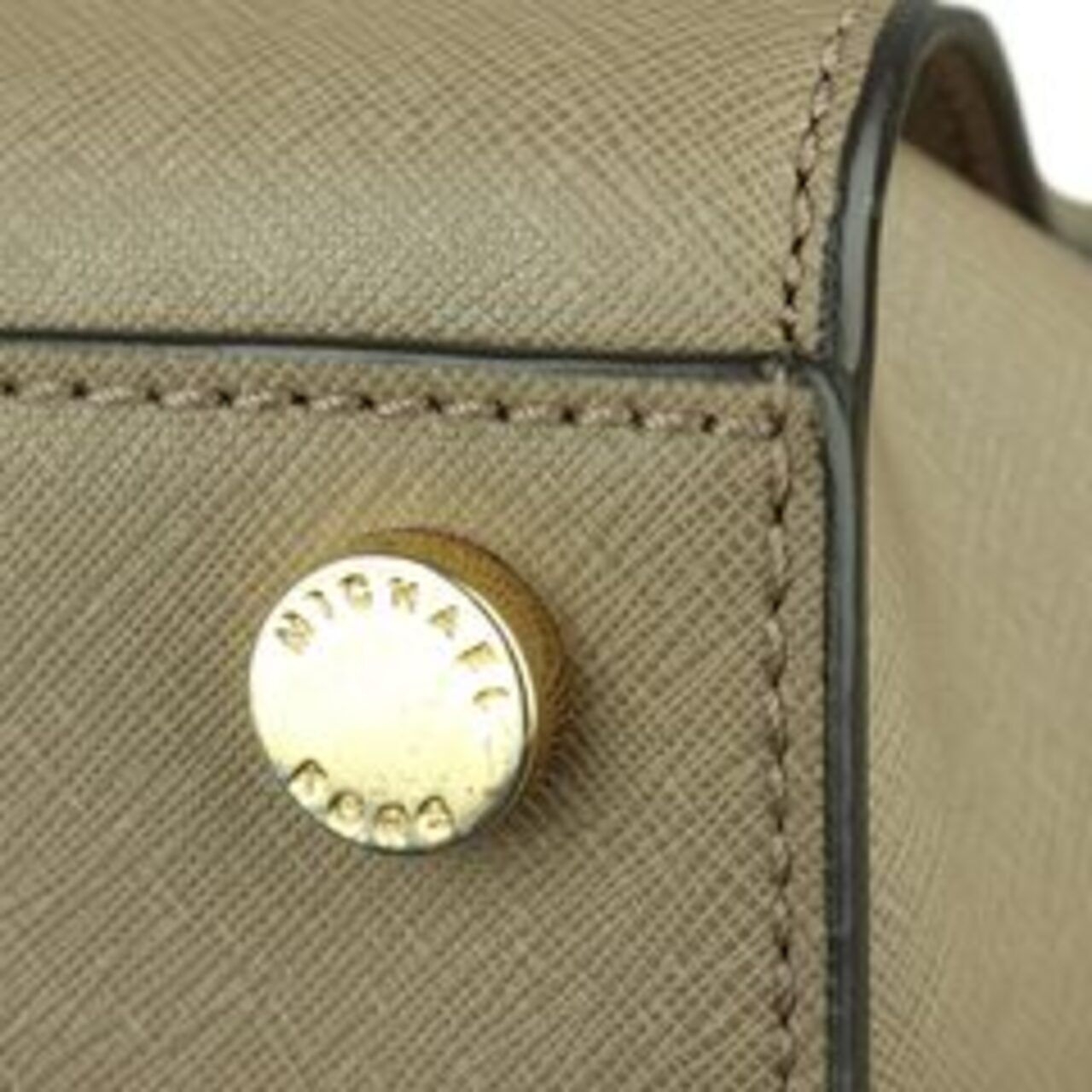 Michael Kors Medium Selma Messenger Bag In Brown Satchel