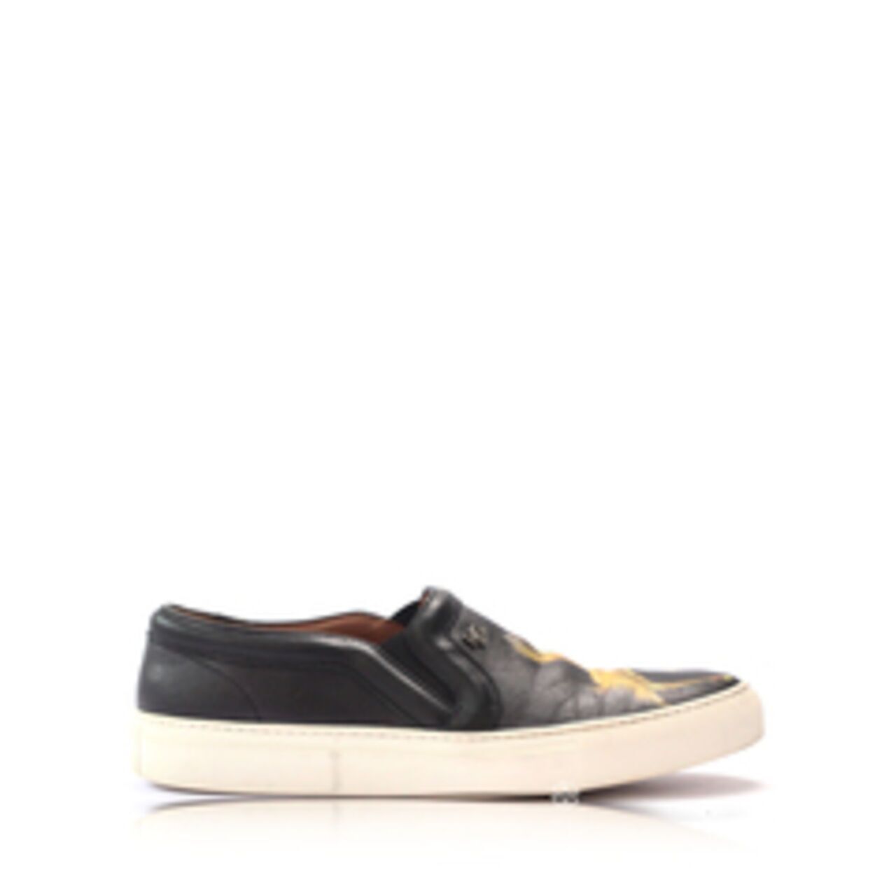 Givenchy Bambi Leather Print Slip On Sneakers