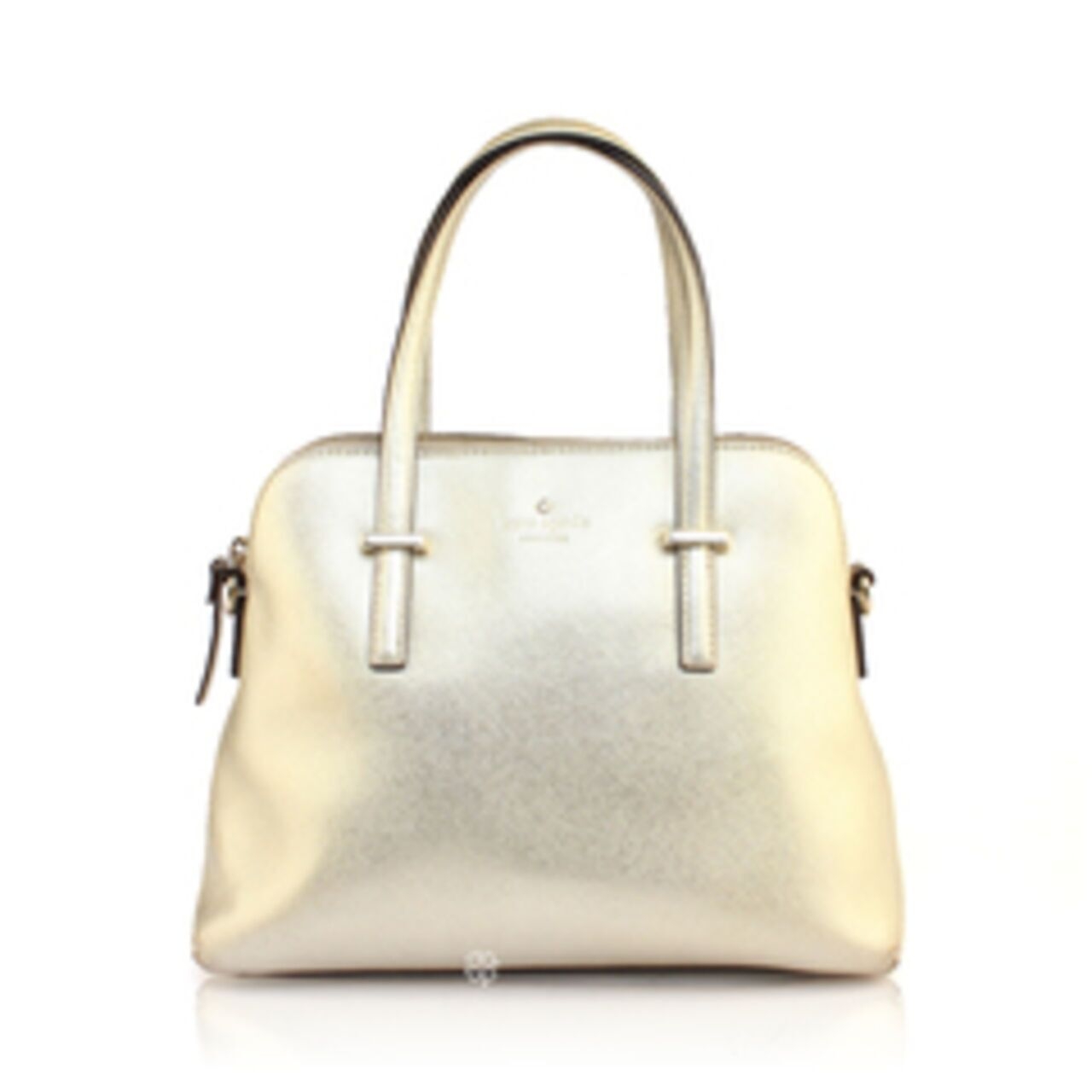 Kate Spade Cedar Street Maise Dome Gold Satchel