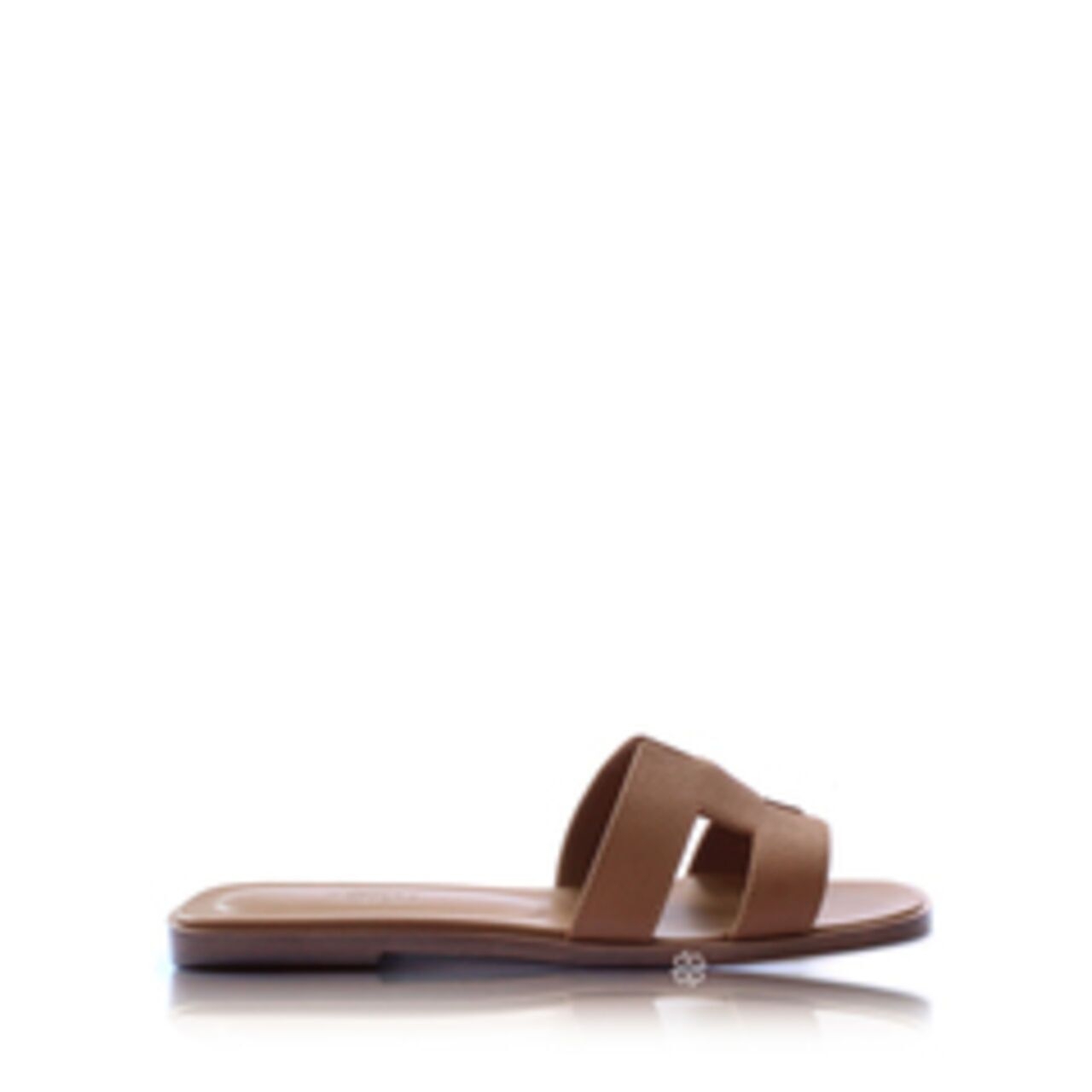 Hermes Oran Epsom Biscuit Calfskin Women's Sandals