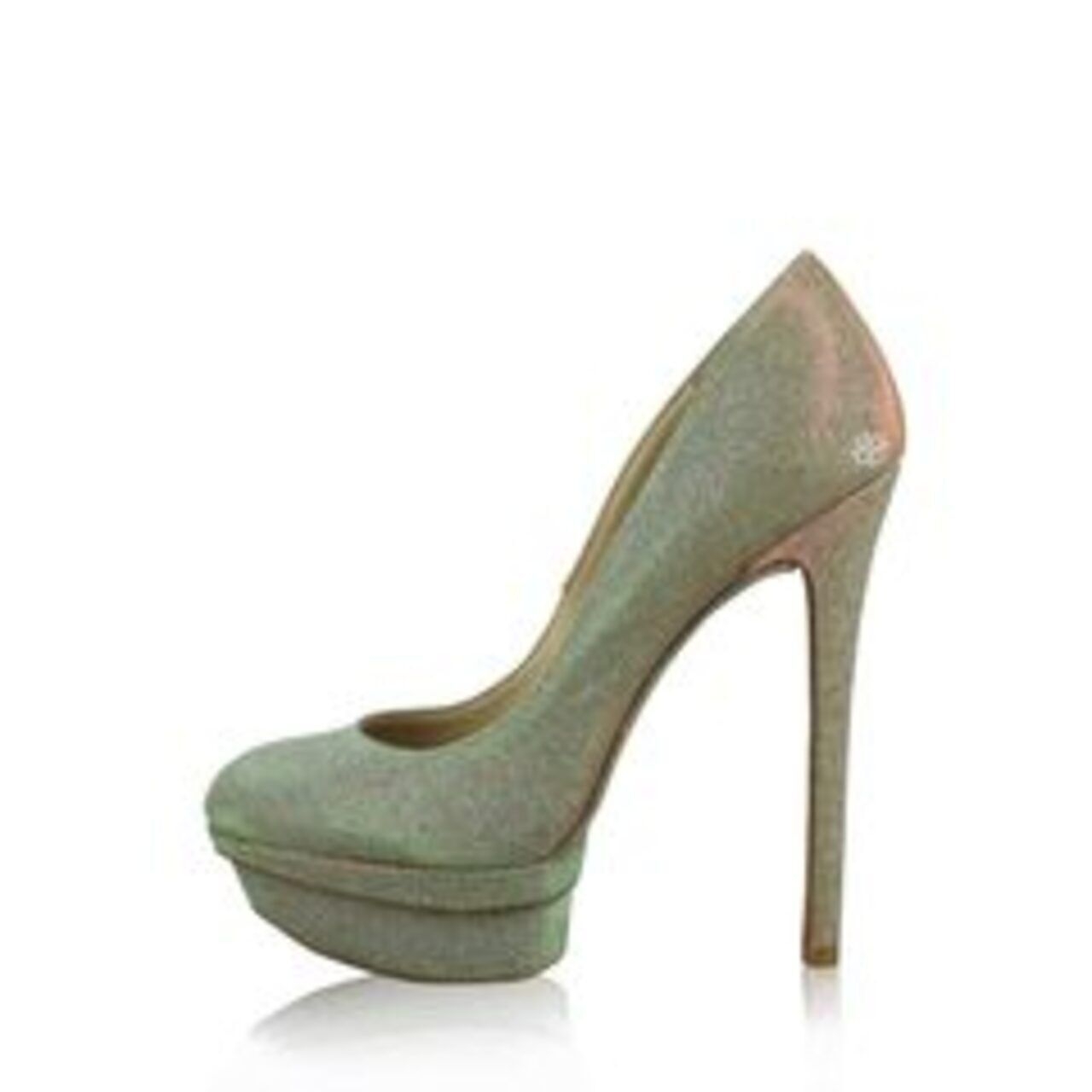 Brian Atwood Fontanne Multicolor Sparkle Pumps Heels