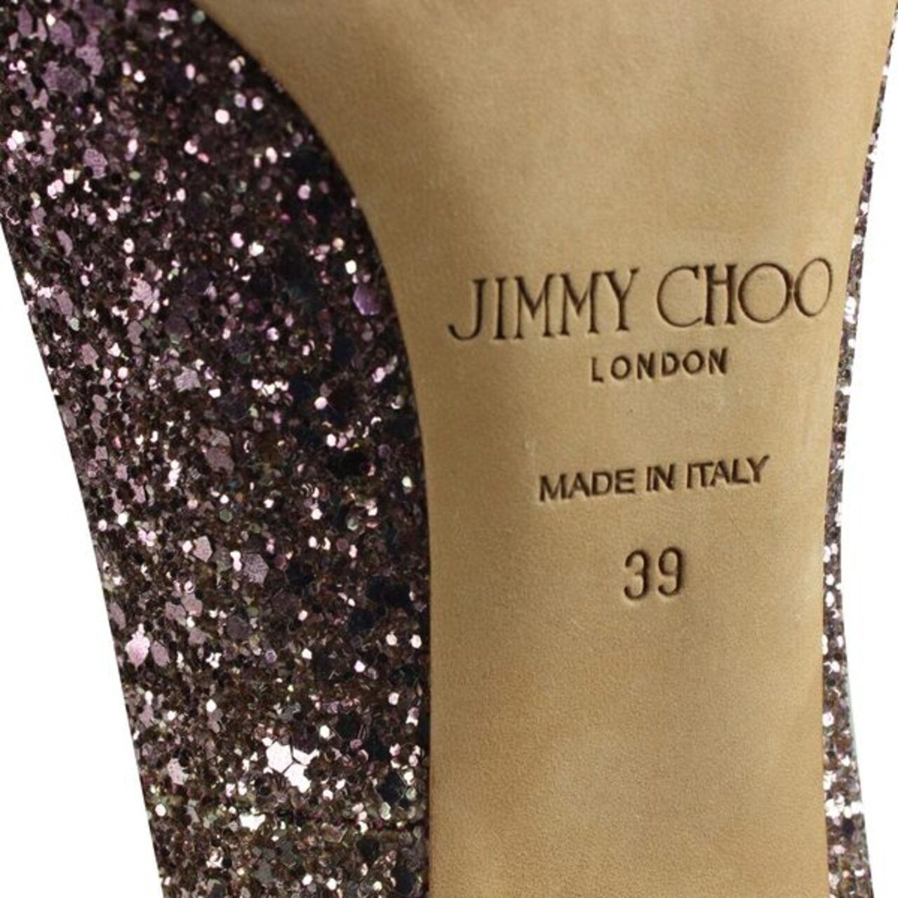Jimmy Choo Romy Glitter Degrade Roze