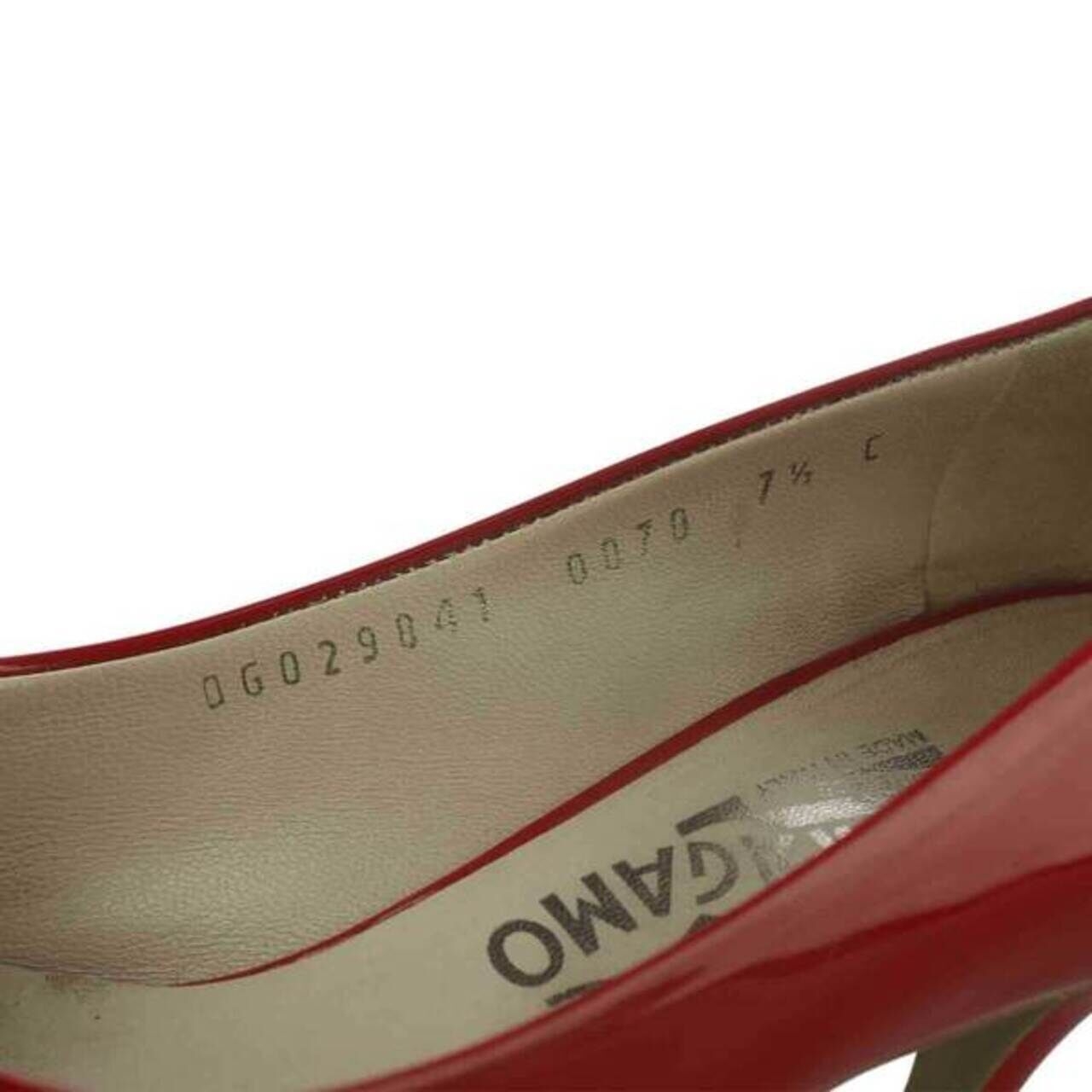 Salvatore Ferragamo Carla 70 Bow Kitten Red