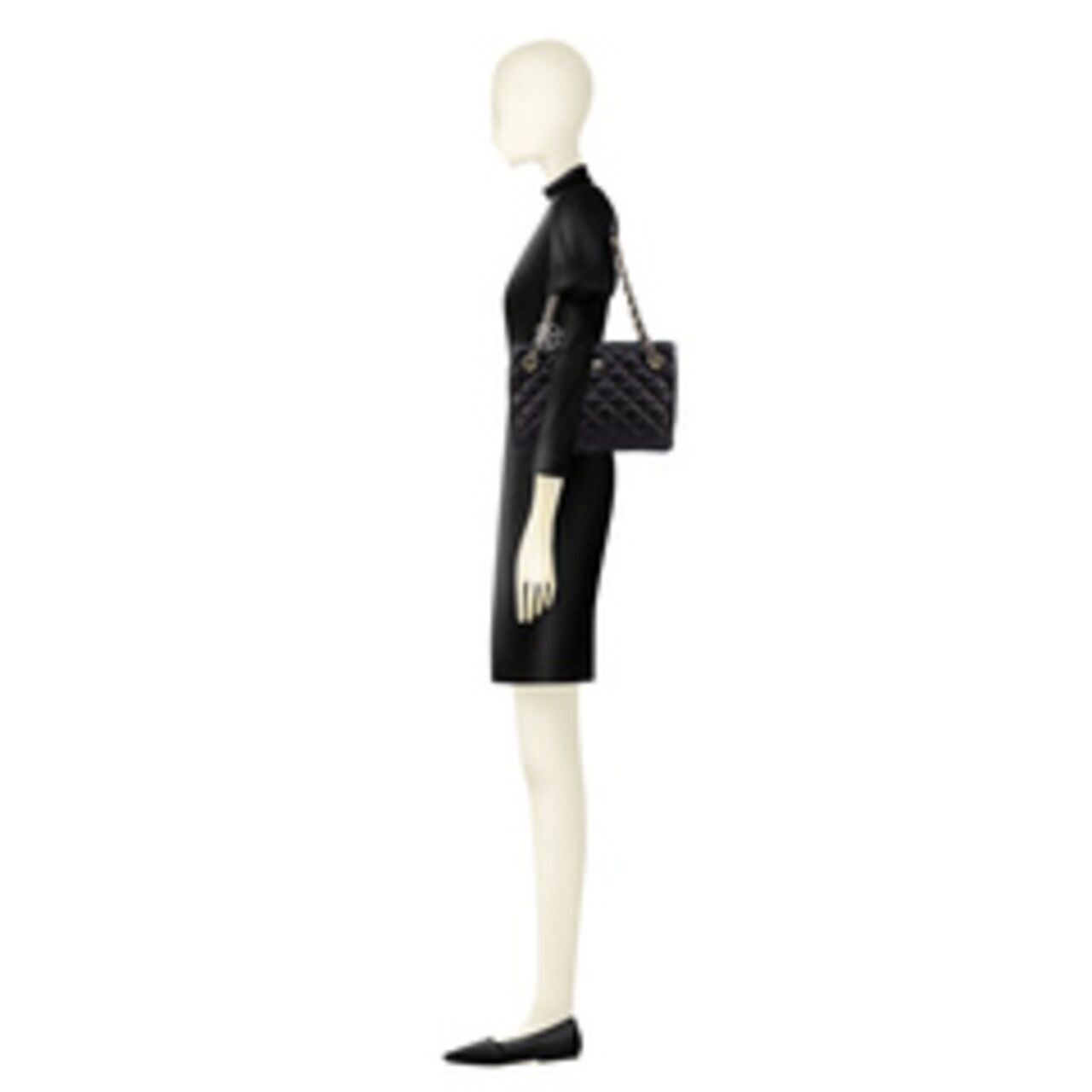 Kate Spade Shoulder Bag in Black Double Zipper Shoulder Bag
