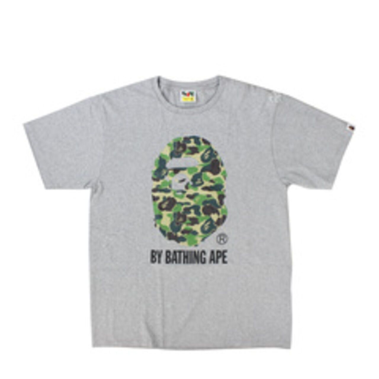 A Bathing Ape 1st Camo Big Ape Head Tee in Grey T-Shirt