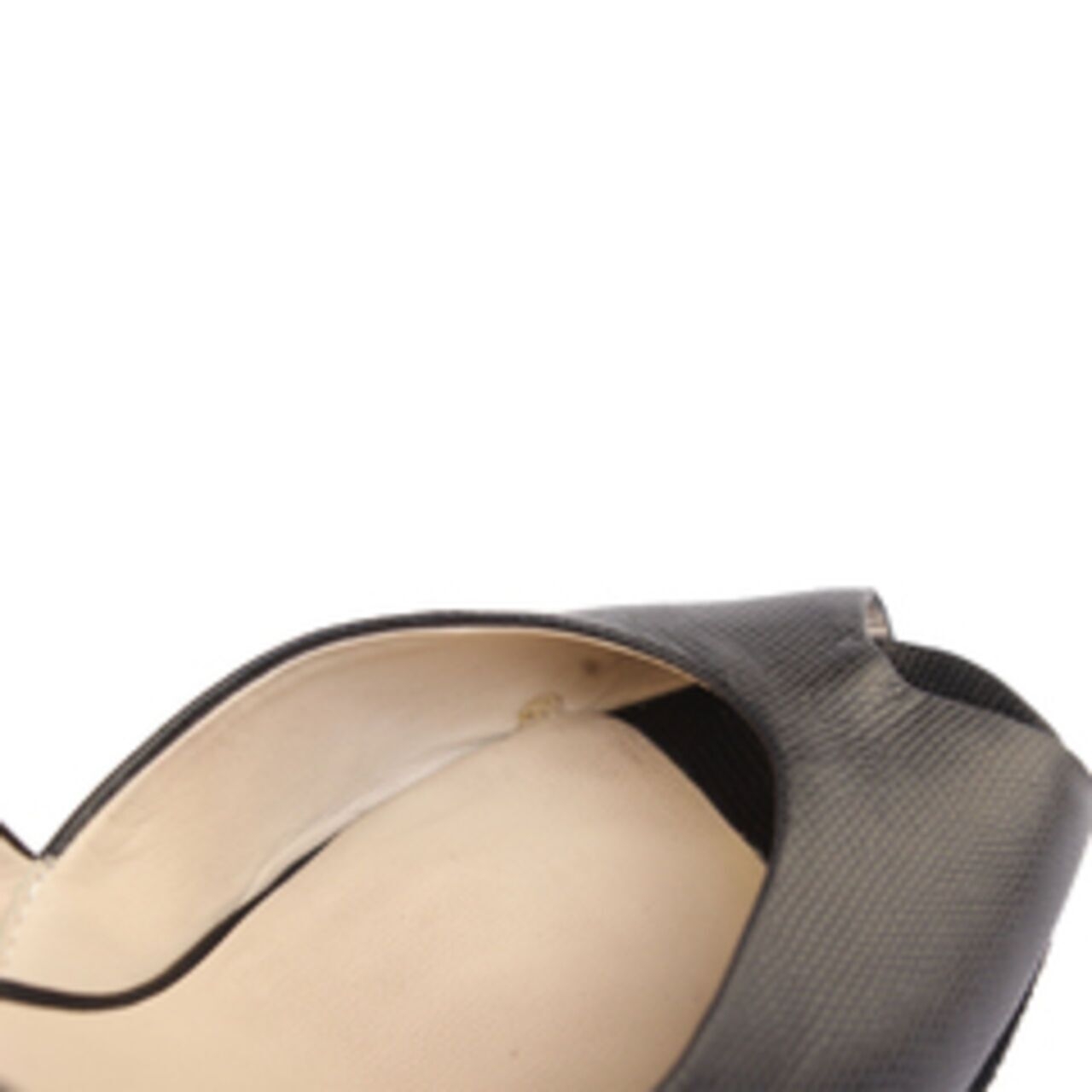 Michael Kors Peep Toe Wedges Latvia Suede Leather Black Wedges