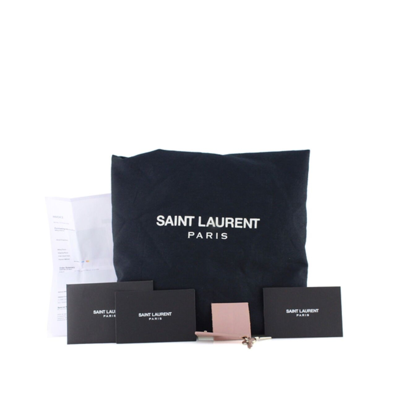 Saint Laurent Sac De Jour python handle