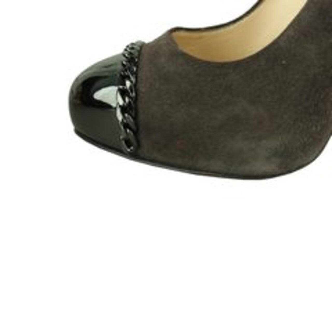 Christian Louboutin Suede Metalipps Heels