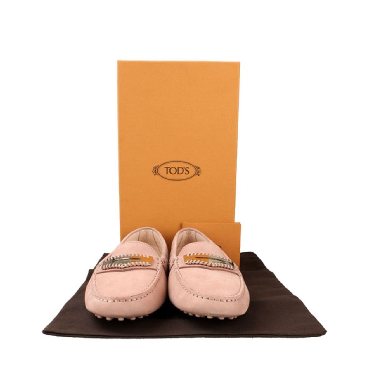 Tod's Gommini Mascherina Infilature Cipria Flats