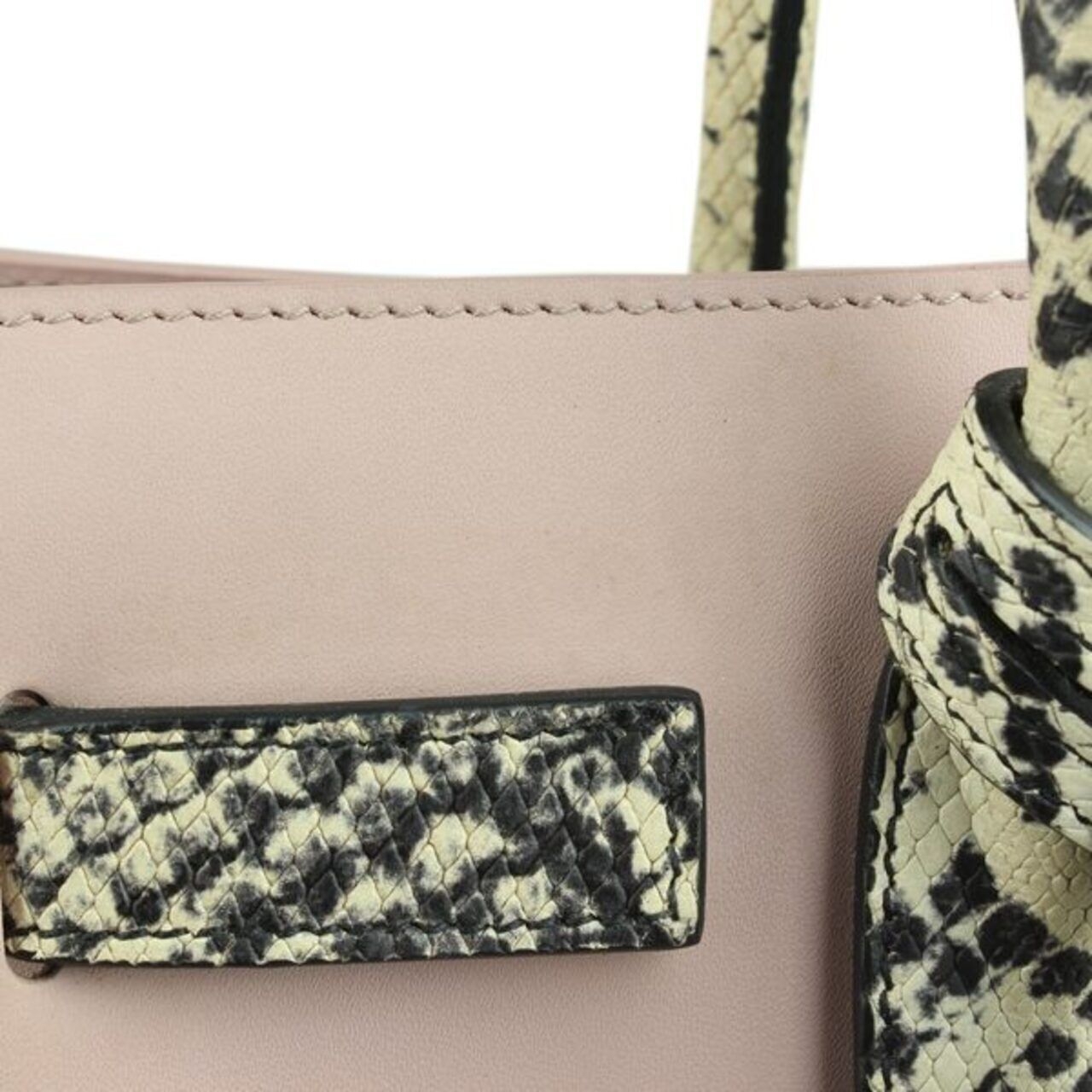 Saint Laurent Sac De Jour python handle