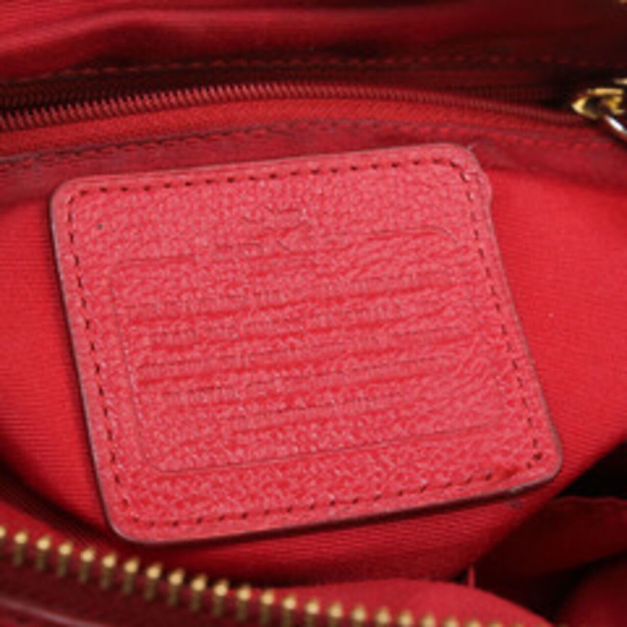 Coach Mini Bennett Satchel in Red