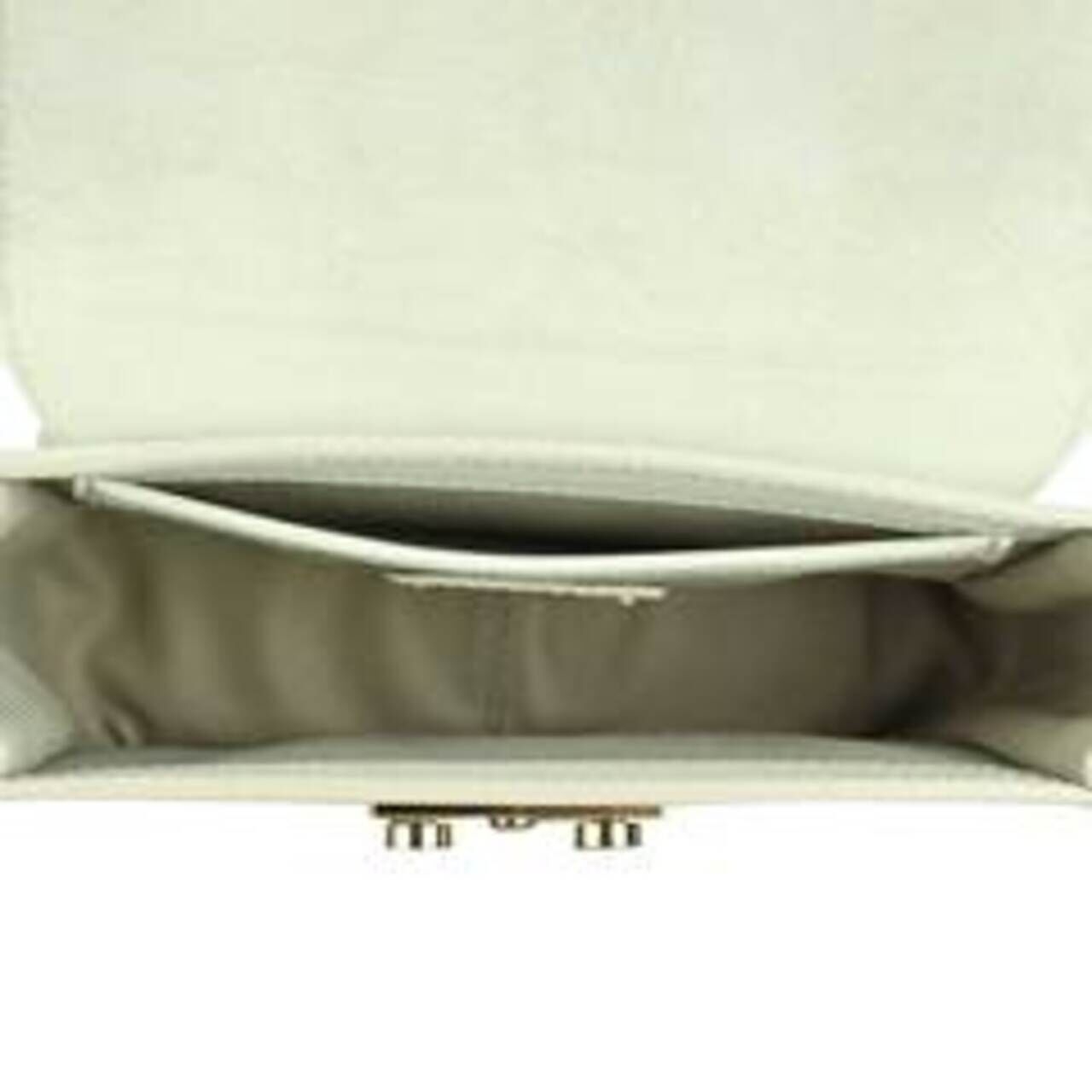 Furla Small White Bag With Love Design Sling Bag