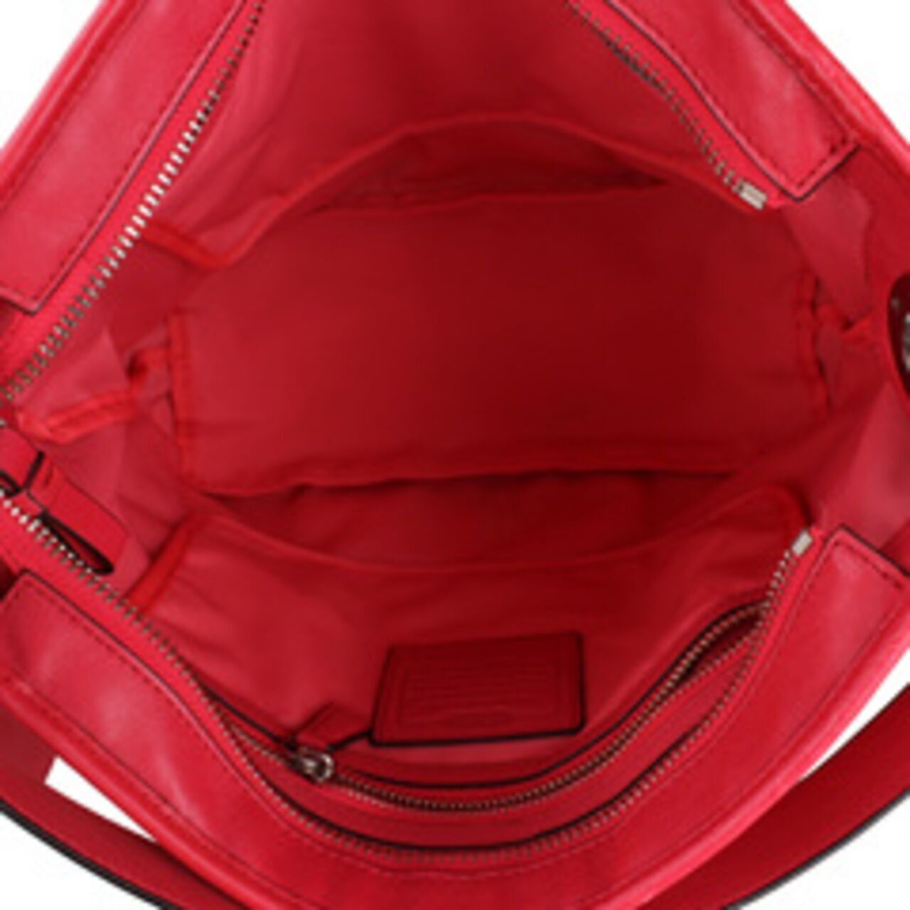 Coach Bicolor Calf Leather Satchel