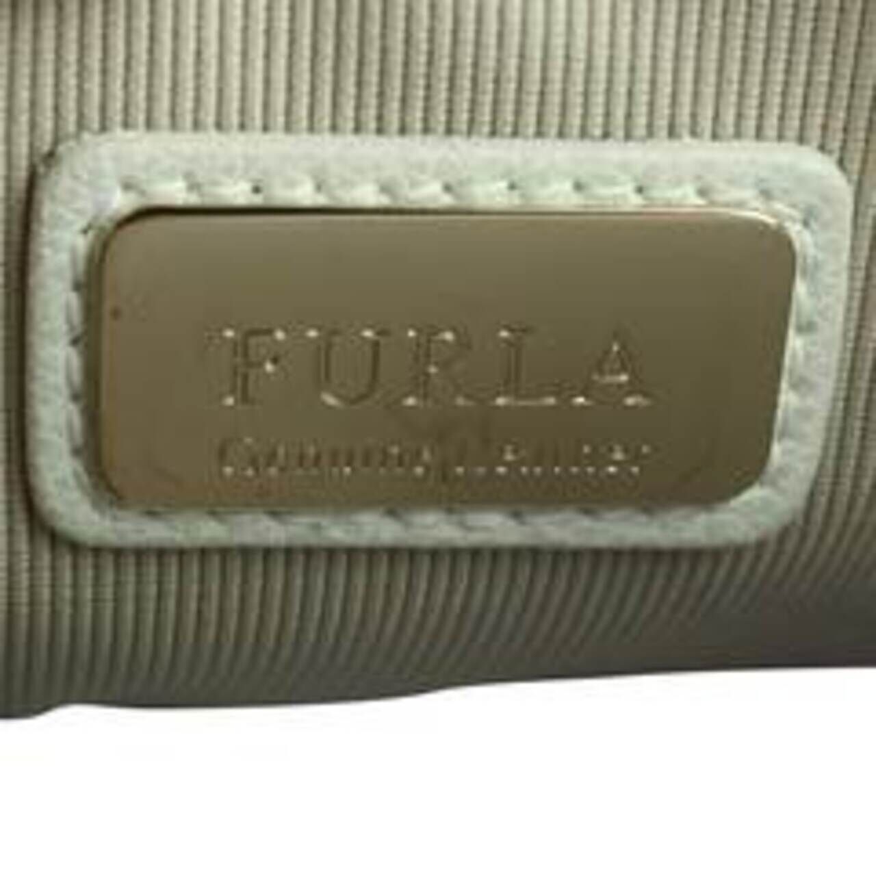 Furla Small White Bag With Love Design Sling Bag