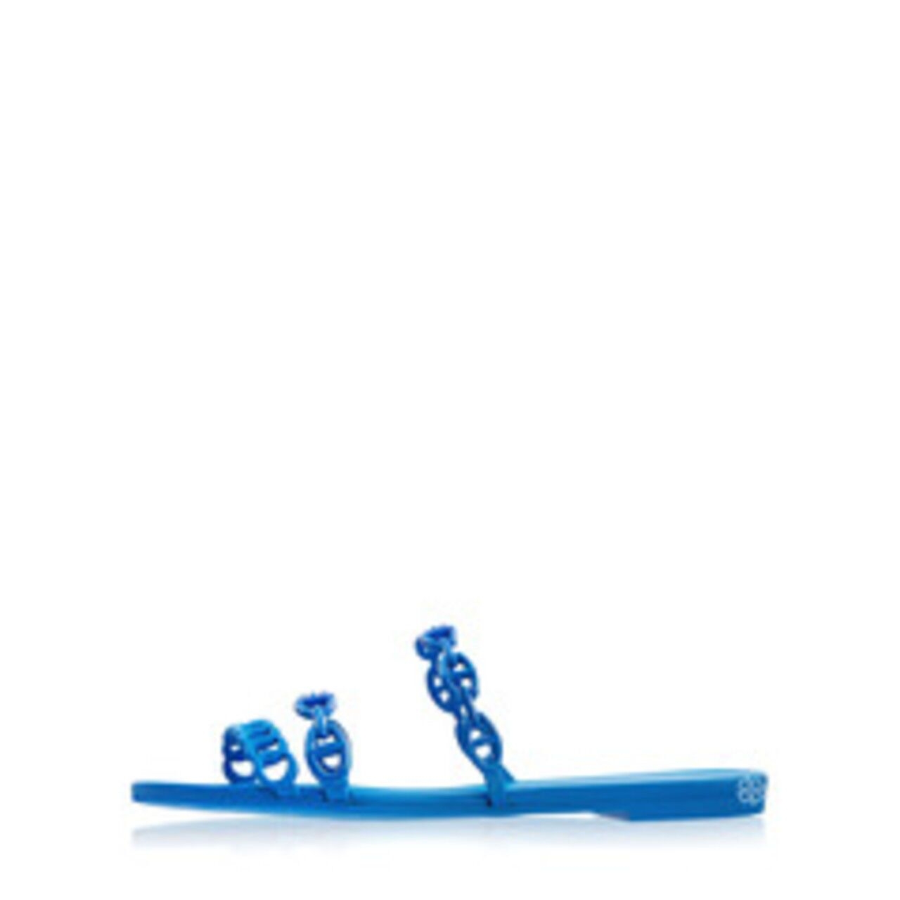 Hermes Jelly Blue Rivage Sandals