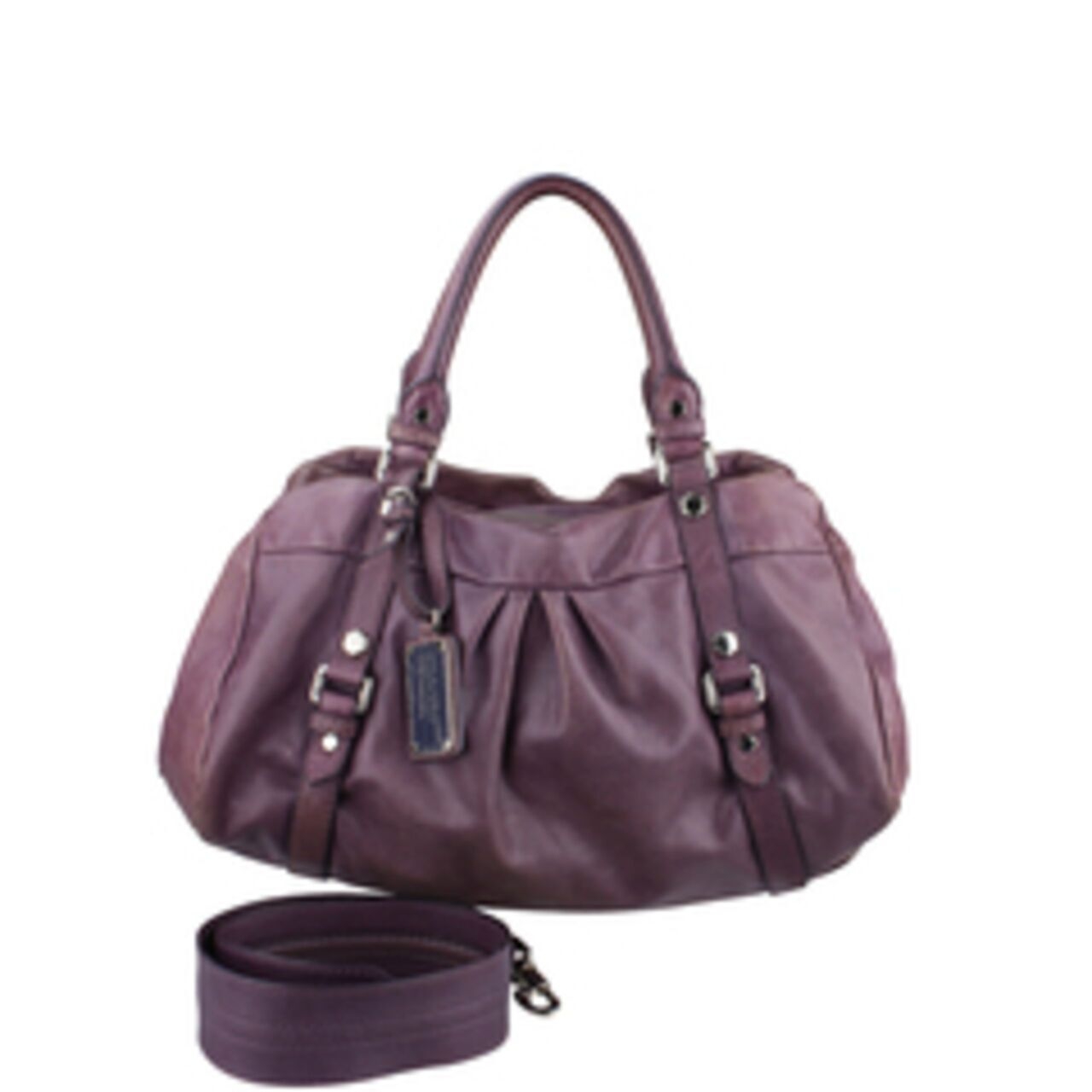 Marc By Marc Jacobs Classic Q Purple Workwear Satchel