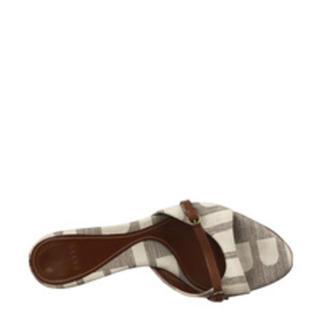 Bally Ranea Talc Mix Cotton Heels