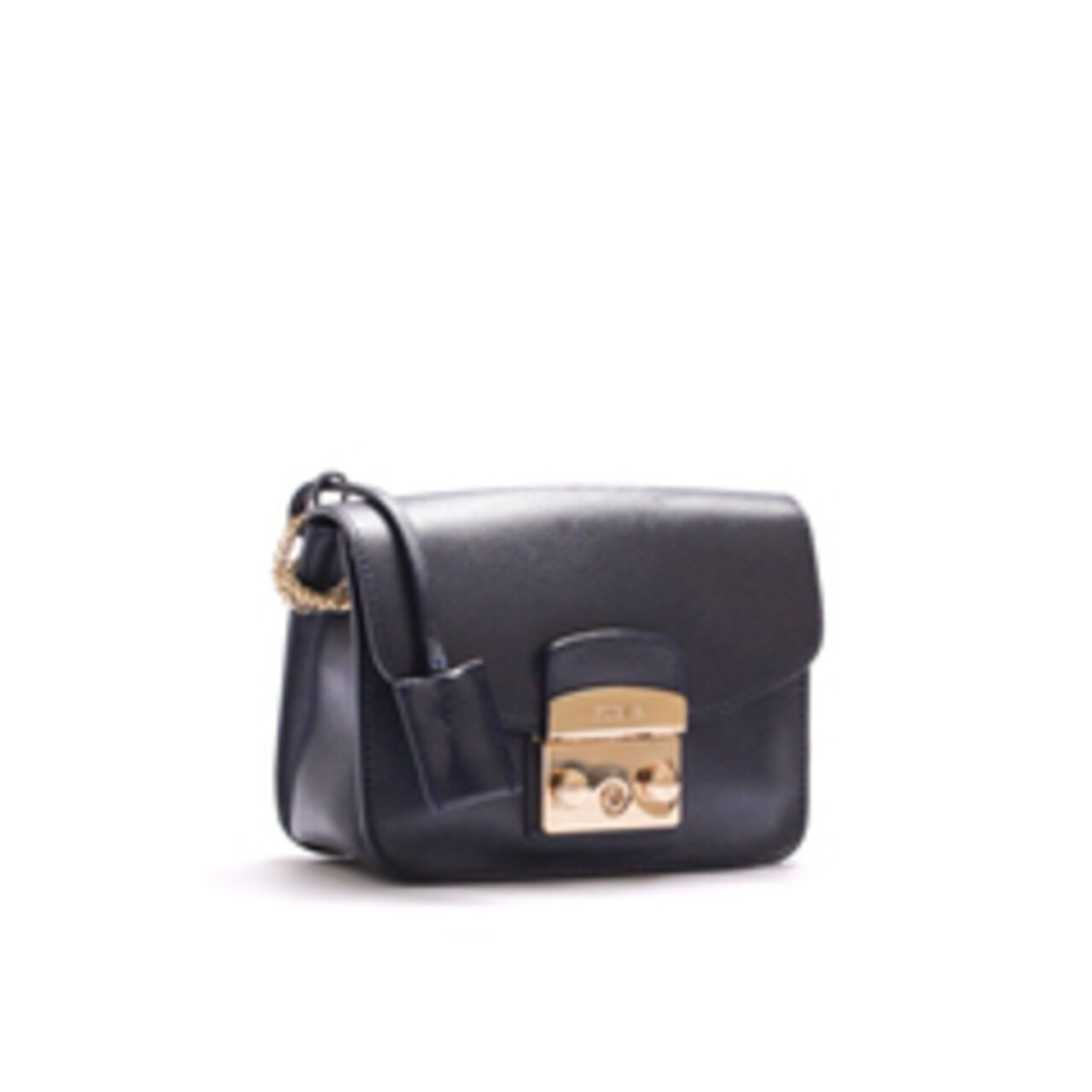 Furla Mini Metropolis Pochette Dark Blue Sling Bag