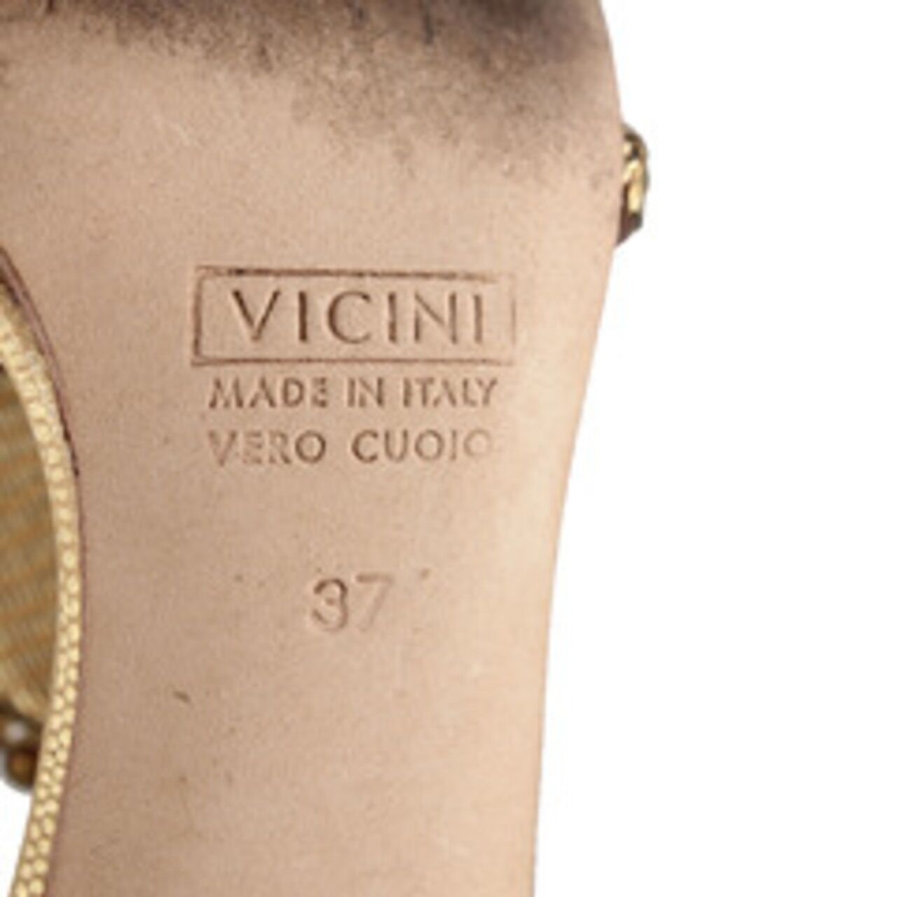 Giuseppe Zanotti taz 90 Sandalo Zambia Gold Heels