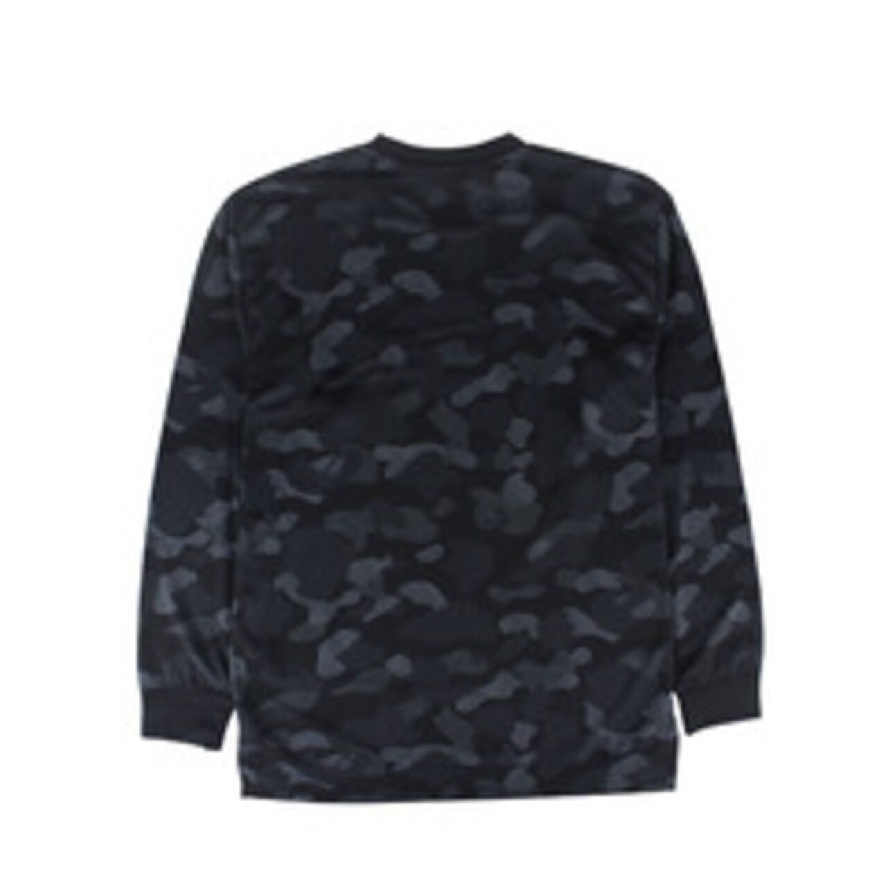 A Bathing Ape Space Camo Big College Crewneck T-shirt