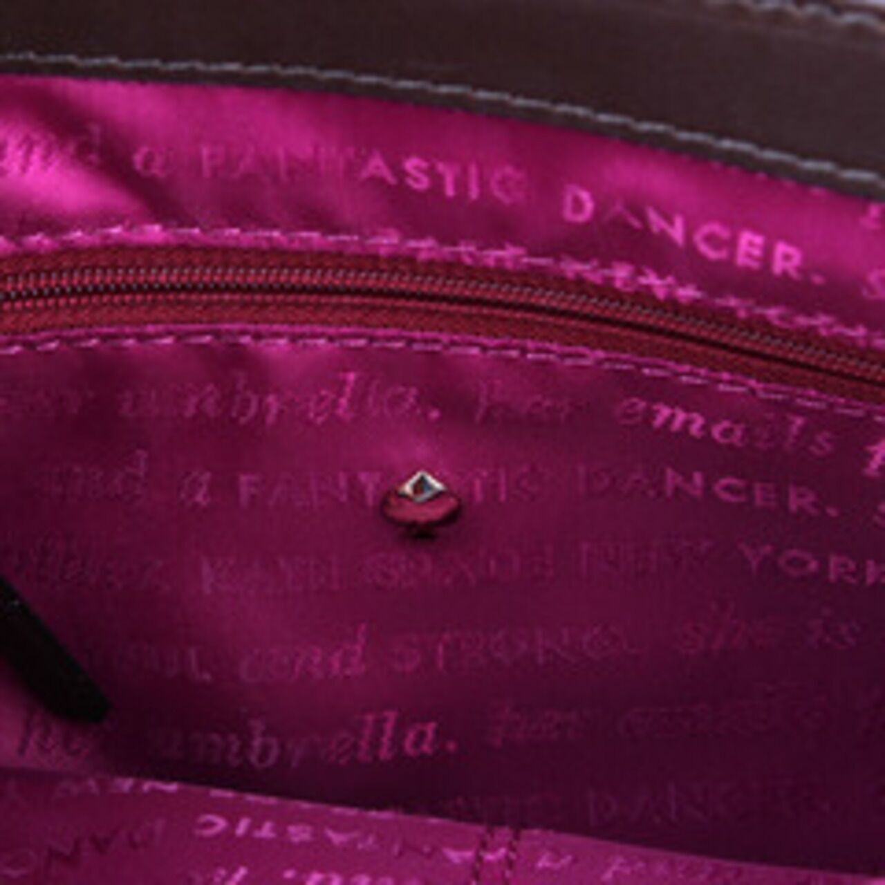 Kate Spade Pink Small Suede Shoulder Bag