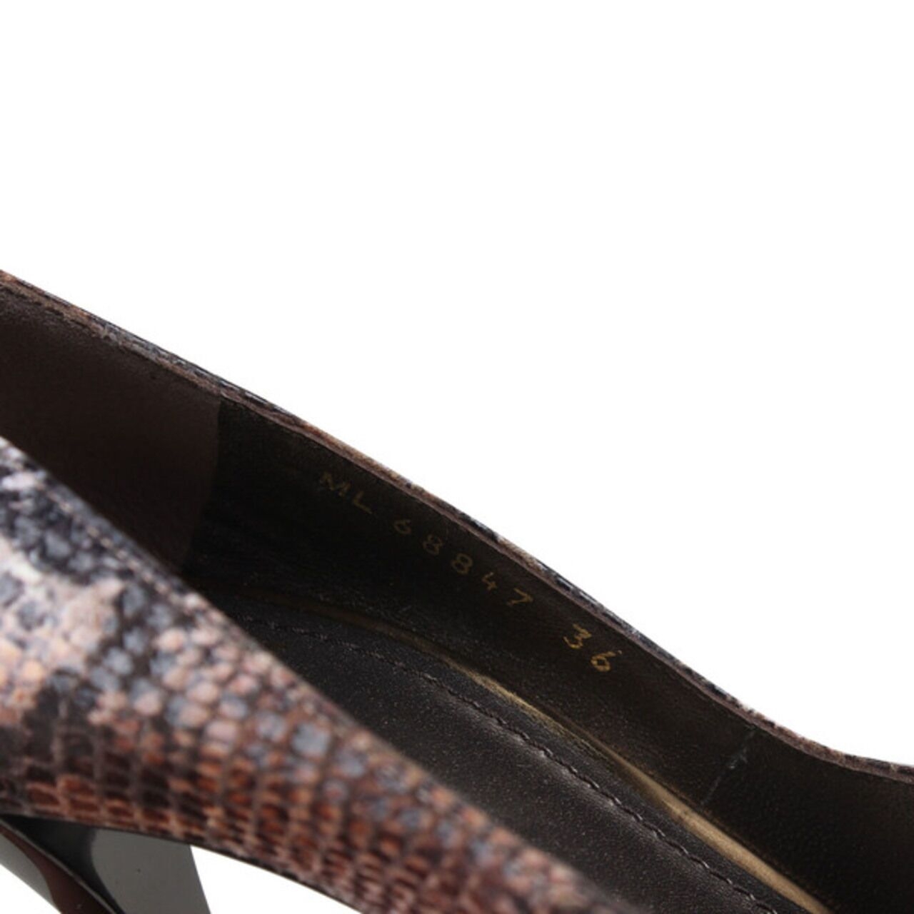 Stuart Weitzman Snake Skin Heels