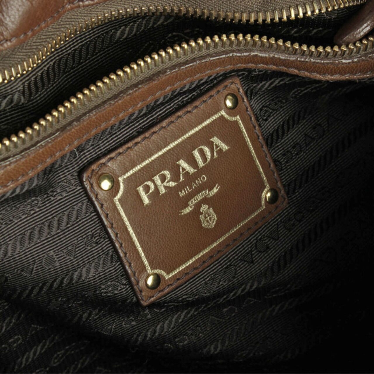 Prada Tote Large Brown
