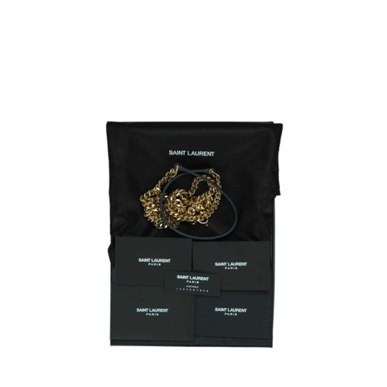 Saint Laurent YSL Kate WOC with Tassel in Dark Grey