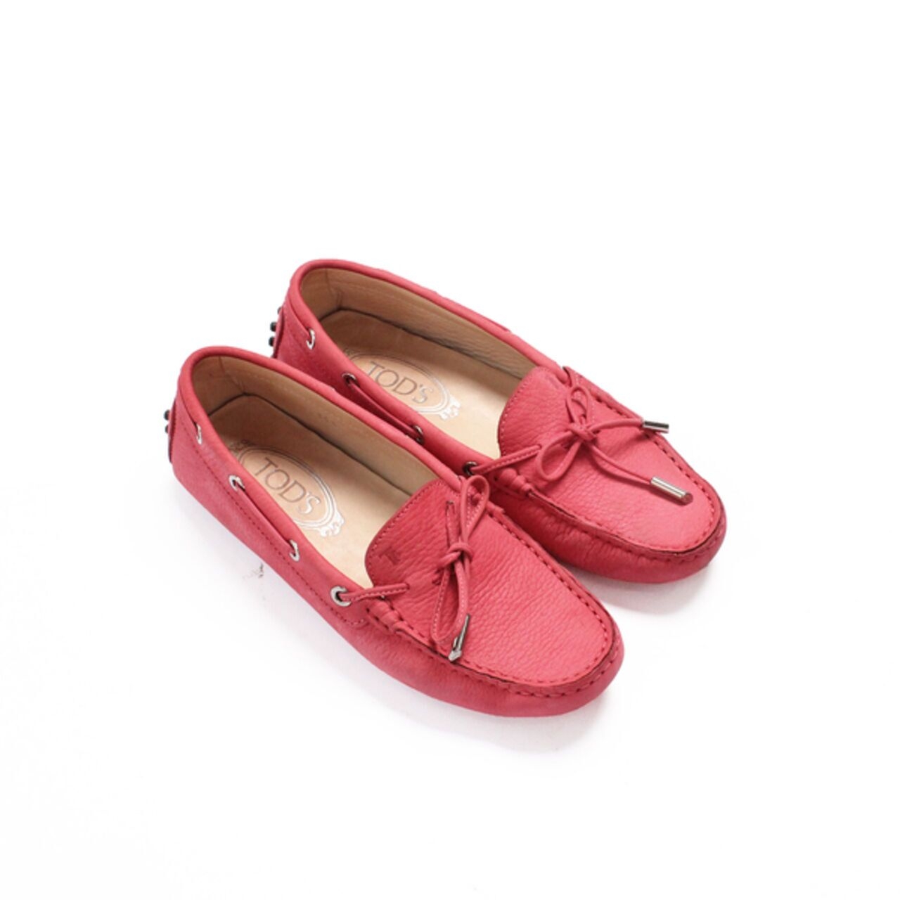 TOD'S Heaven N. Laccetto+Occhielli Grk In Dark Pink Flats