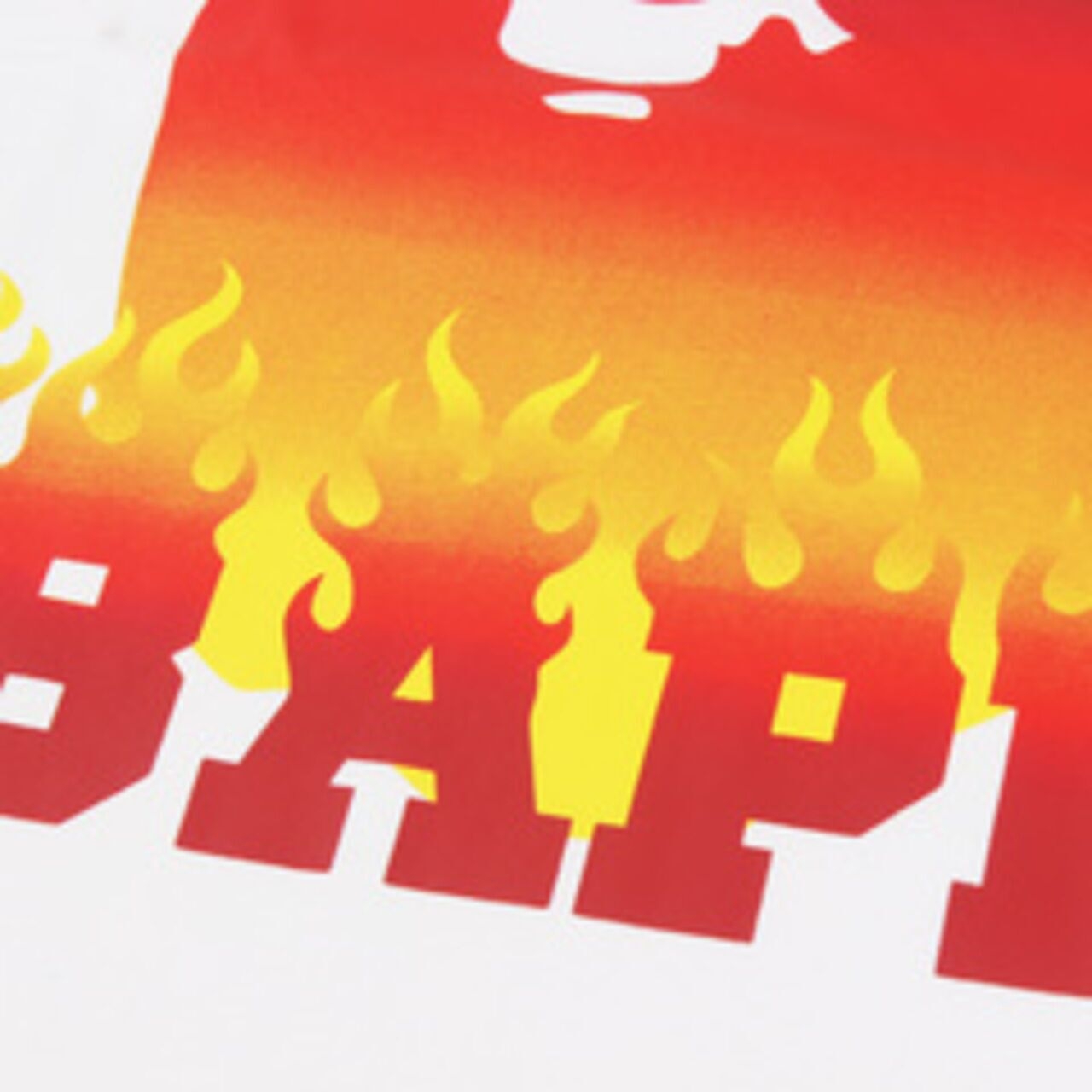 A Bathing Ape Flame Tee