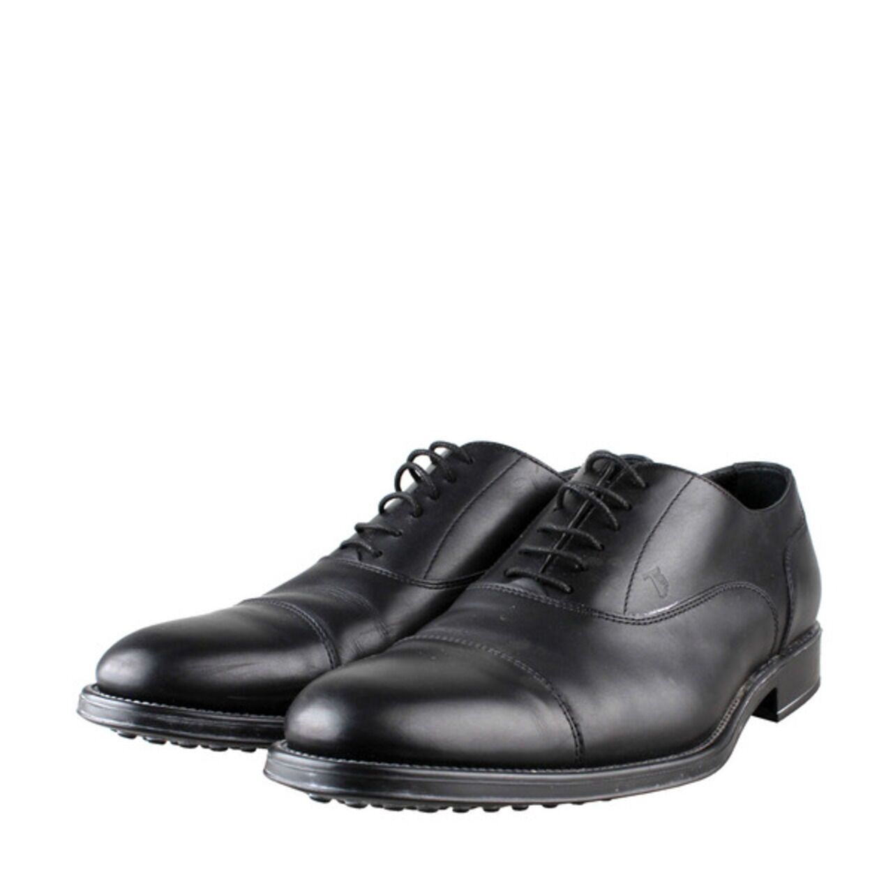 Tod's Black Calf Leather Loafer