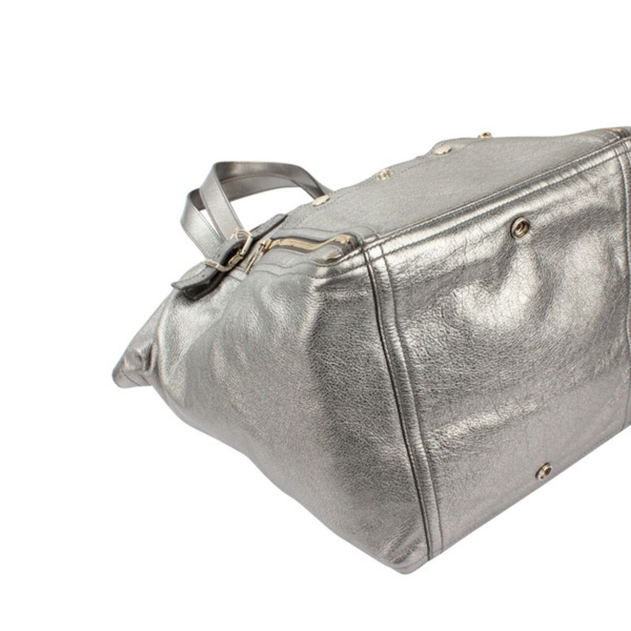 Saint Laurent Yves Metallic Downtown Bag
