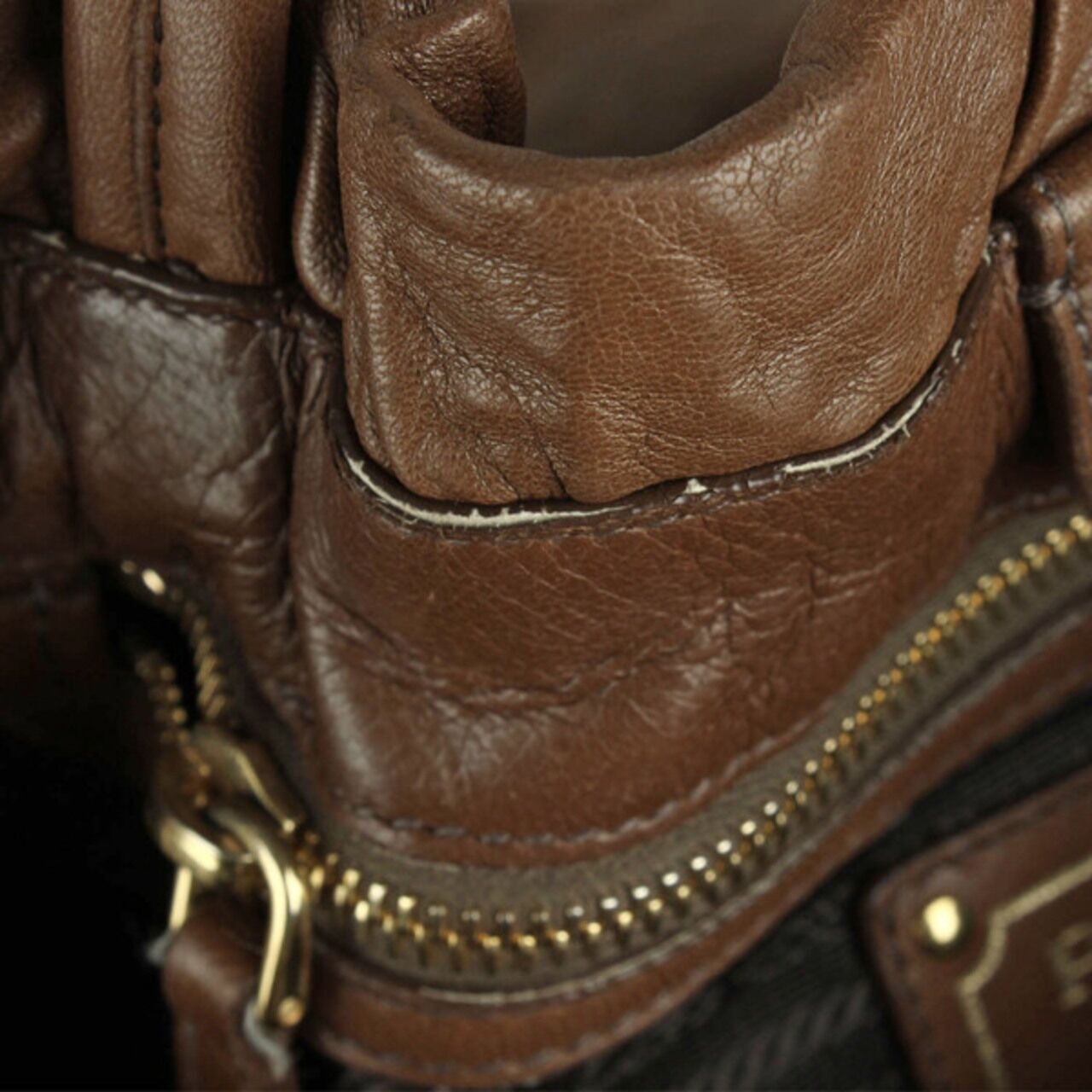 Prada Tote Large Brown