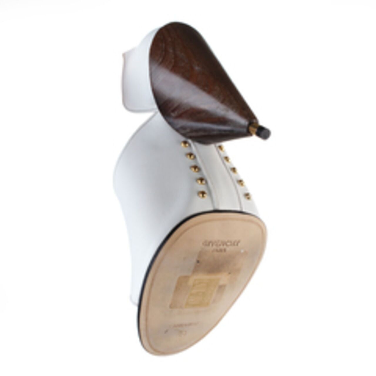 Givenchy Dunka Booties White Leather Heels