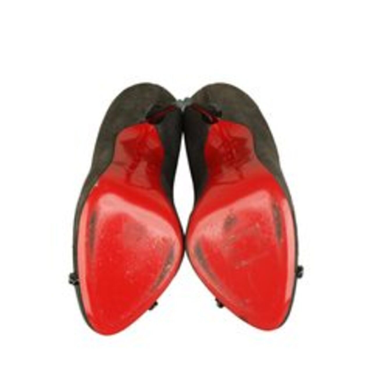 Christian Louboutin Suede Metalipps Heels