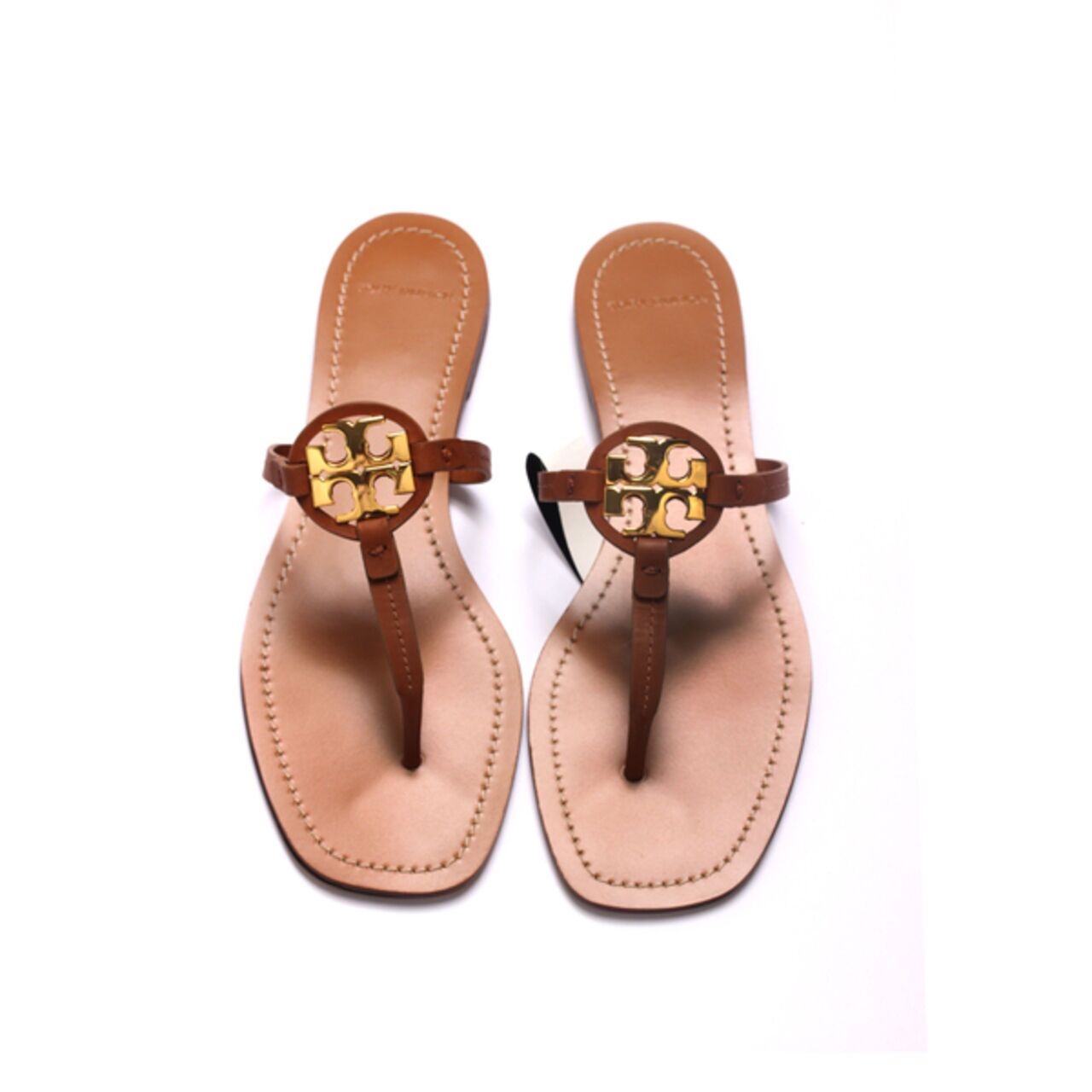 Tory Burch Miller Thong in Leather Sandals