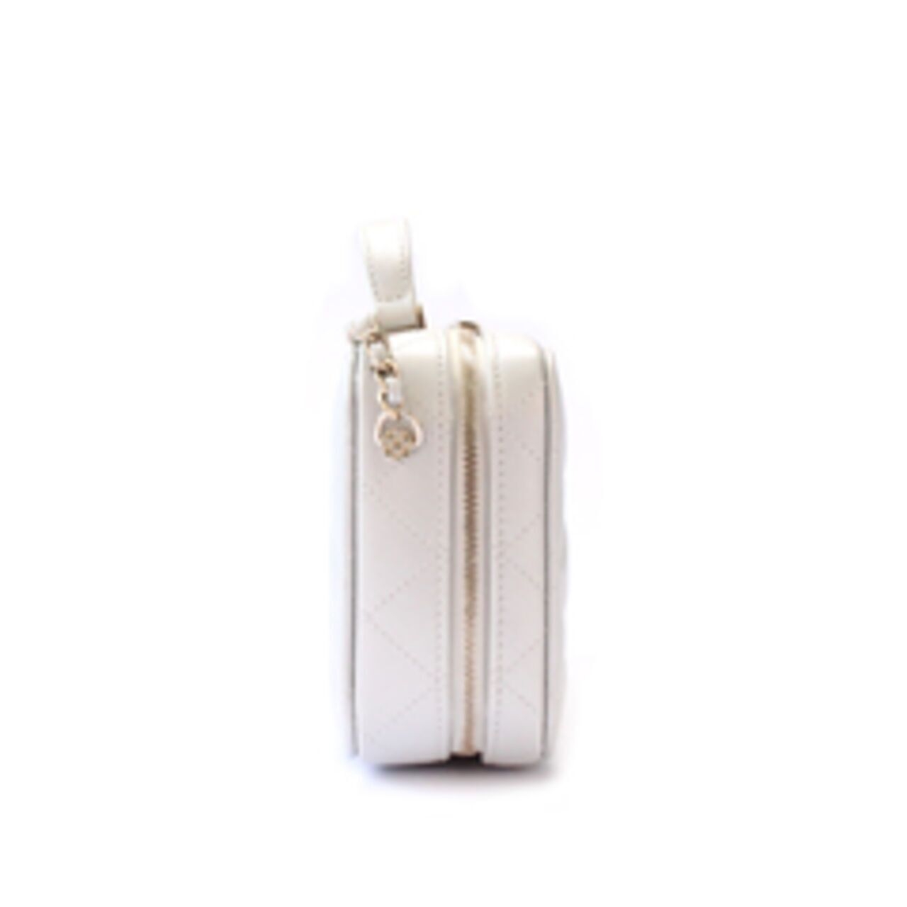 Chanel Camera Bag Top Handle in White Sling Bag