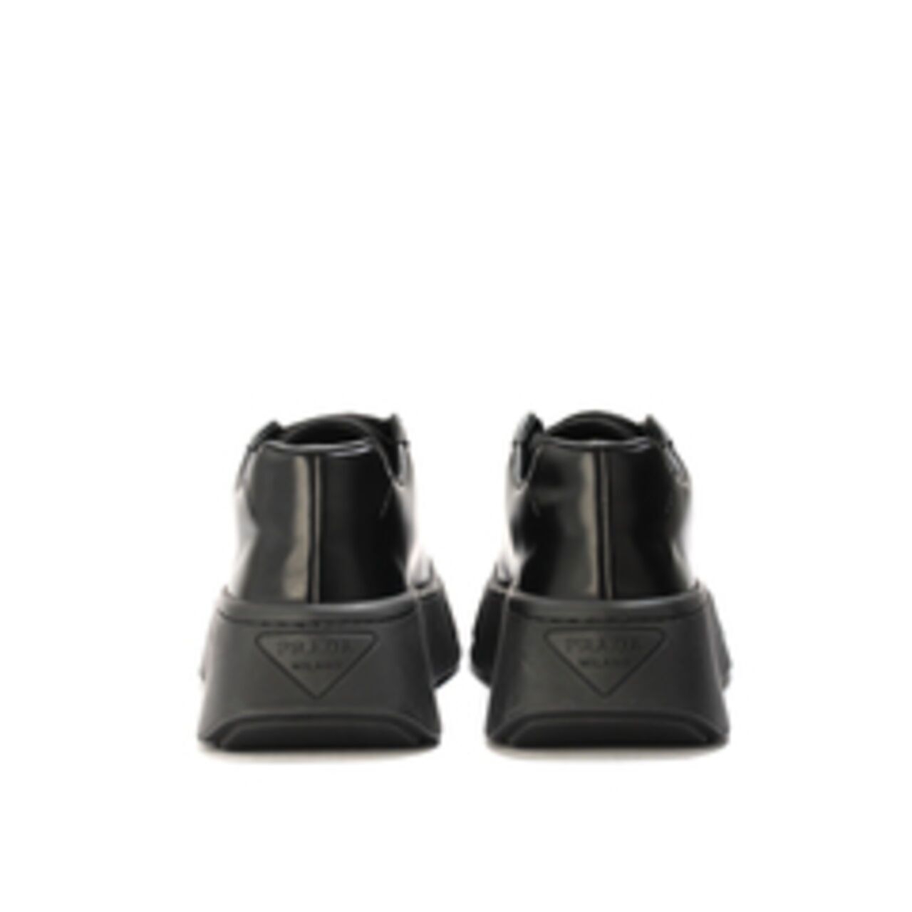 Prada Brushed Leather Derby Shoes