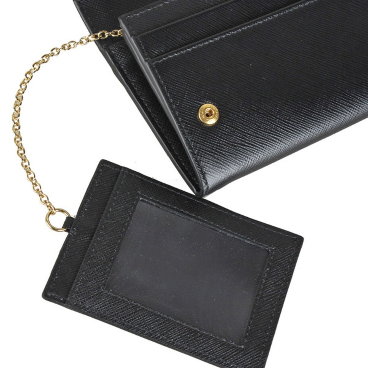 Prada Leather Wallet Black