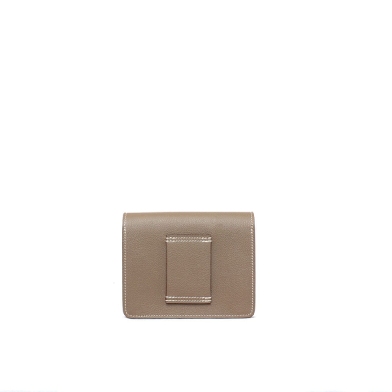 Hermes Roulis Slim Wallet Etoupe Chevre Mysore