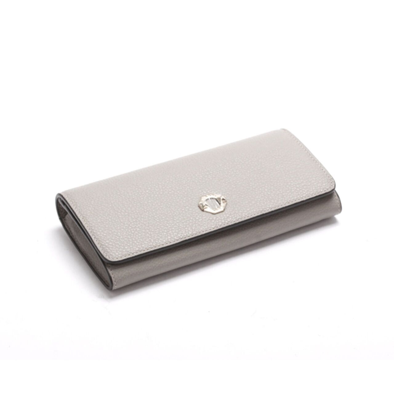 Furla Grey Flap Long Wallet